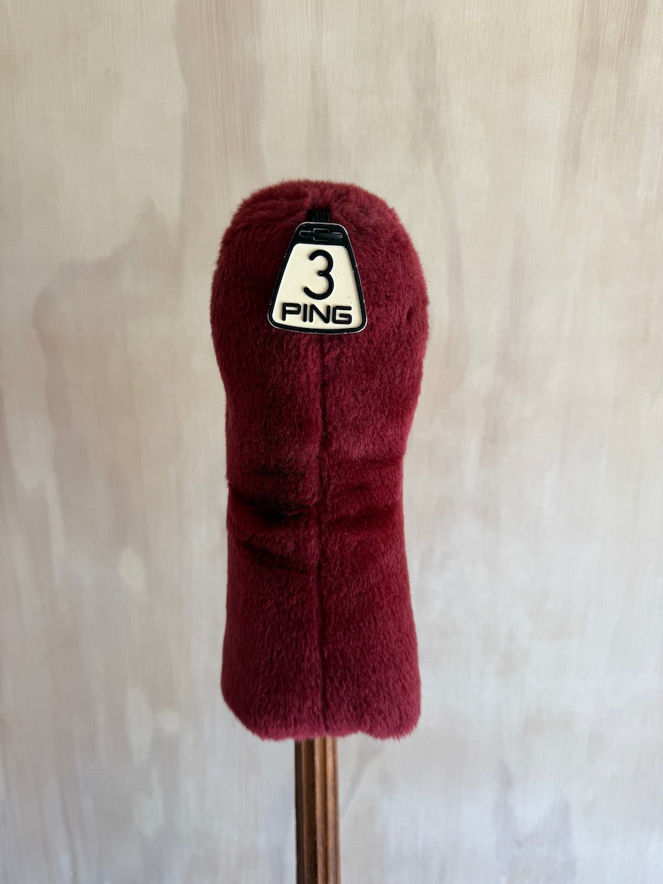 Vintage PING Golf Headcover 3 wood