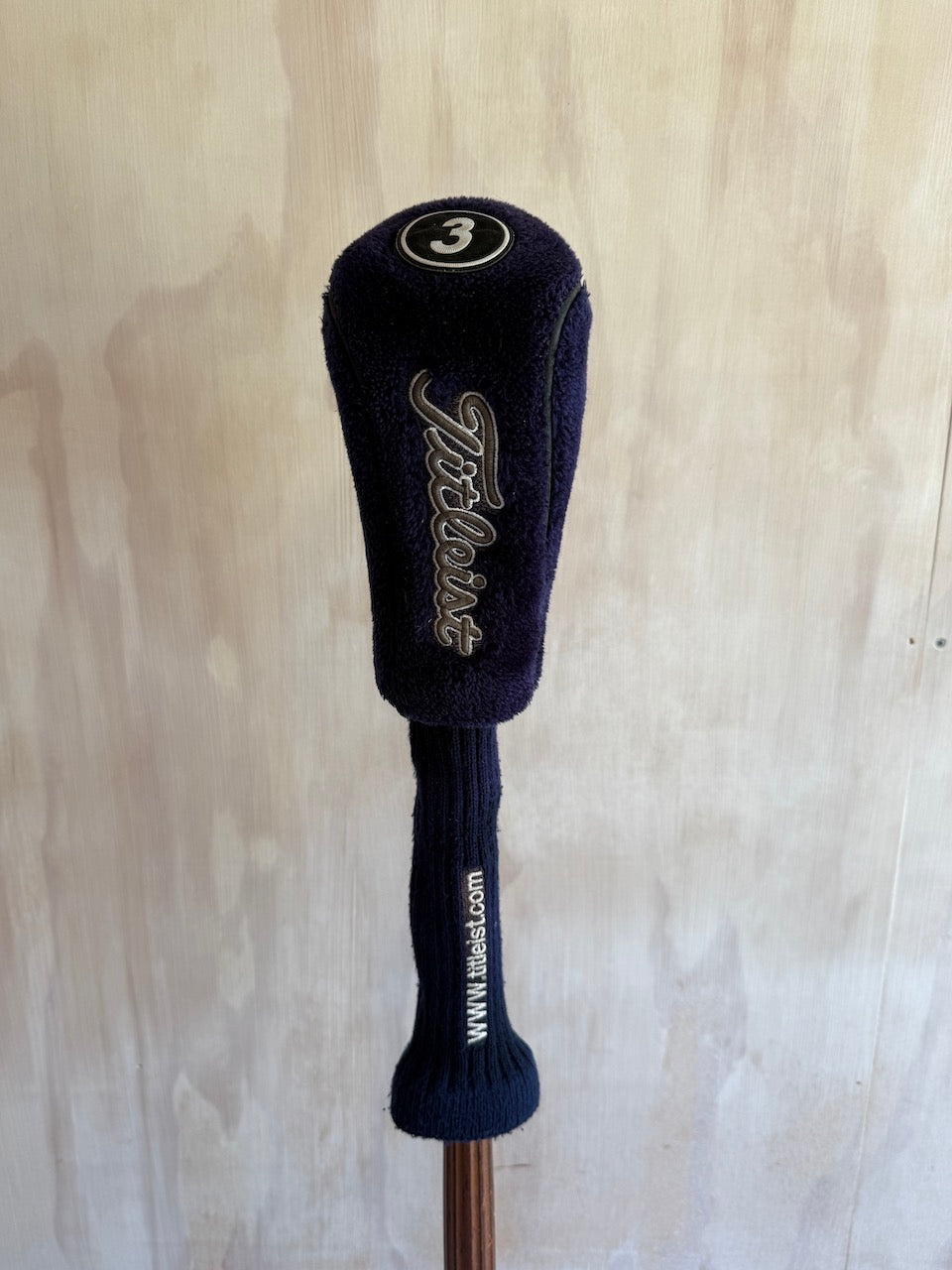 Vintage Titleist 3 Wood headcover