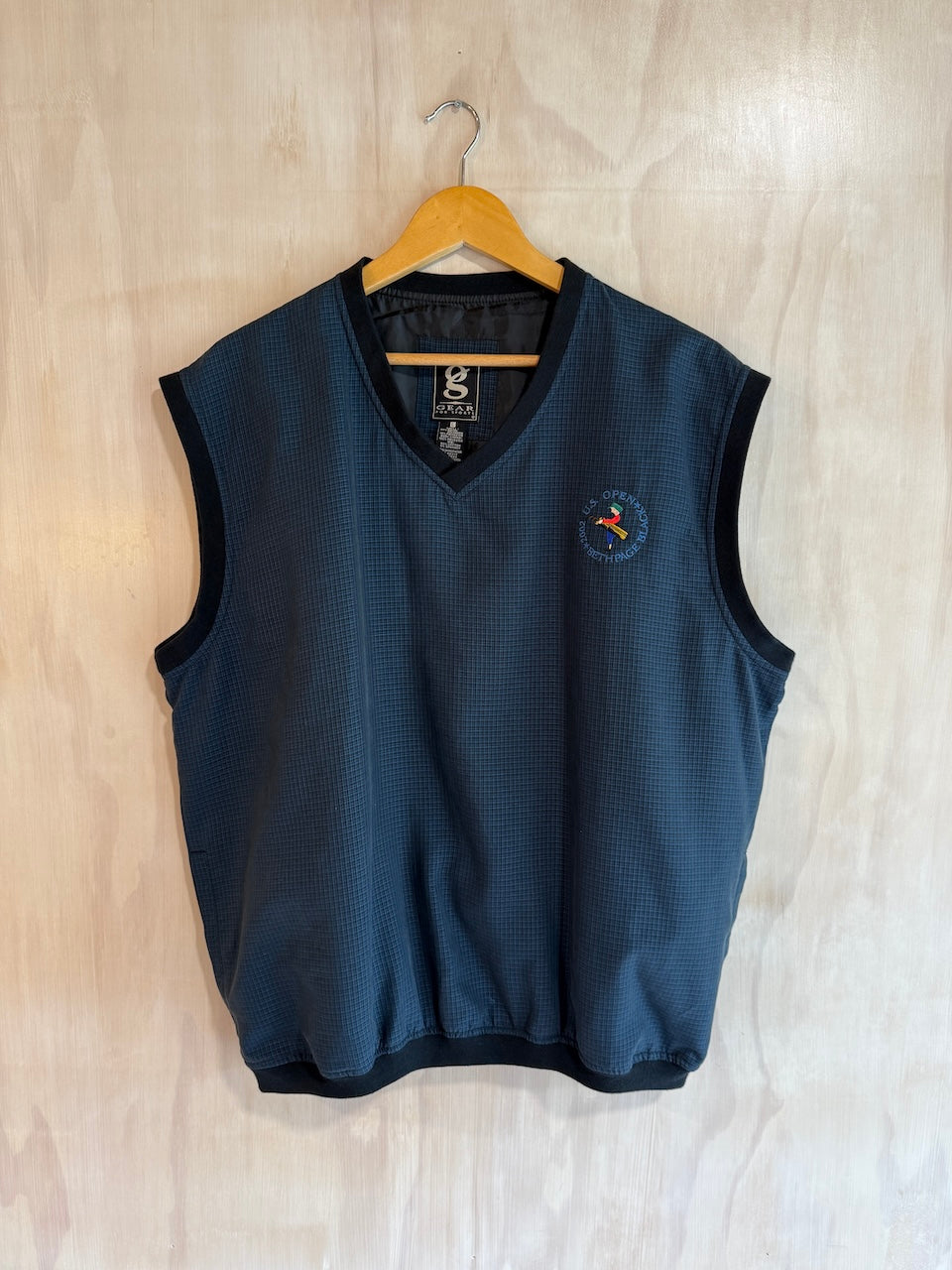 Vintage 2002 Bethpage Black U.S. Open Golf Vest (L)