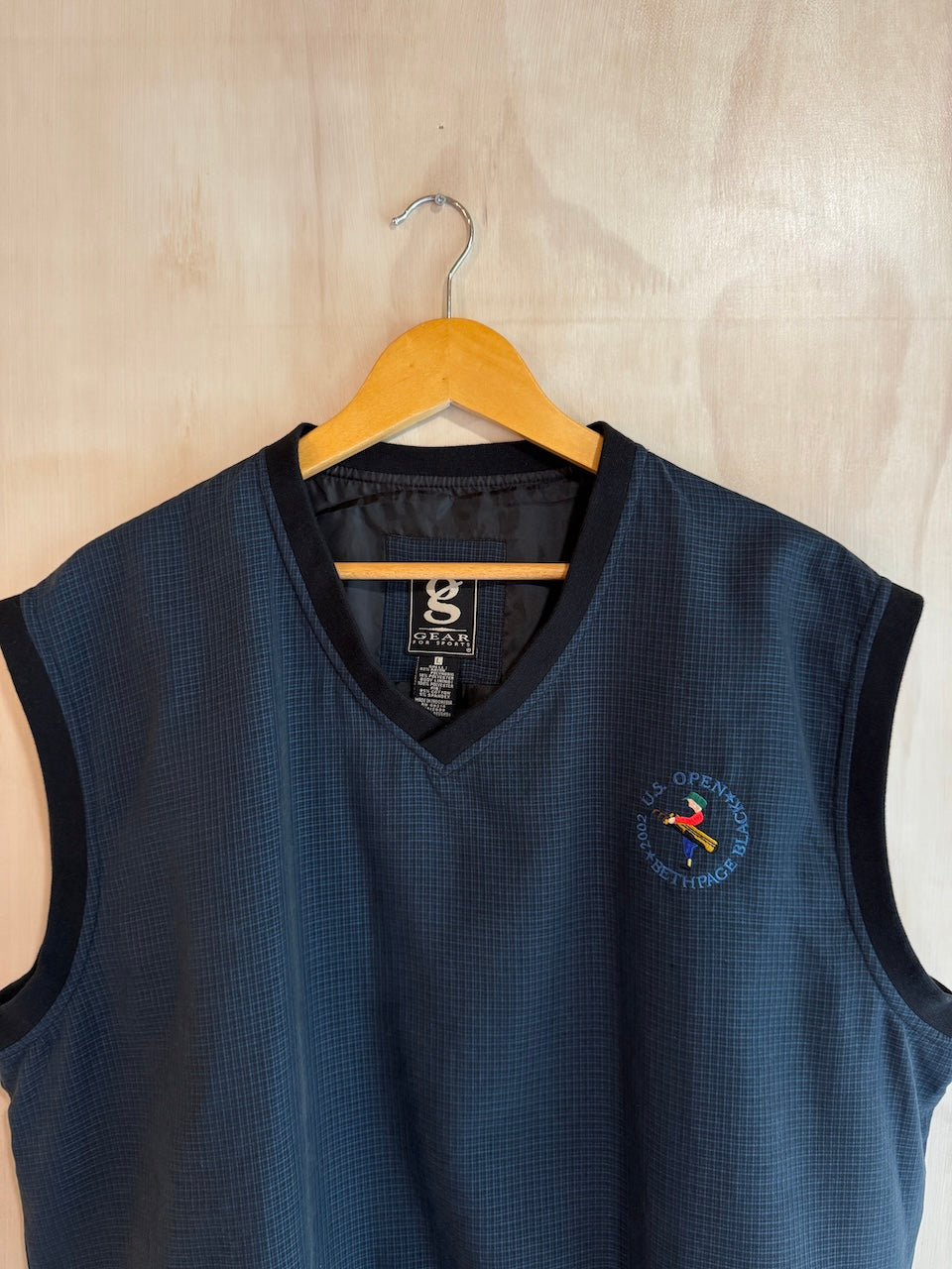 Vintage 2002 Bethpage Black U.S. Open Golf Vest (L)