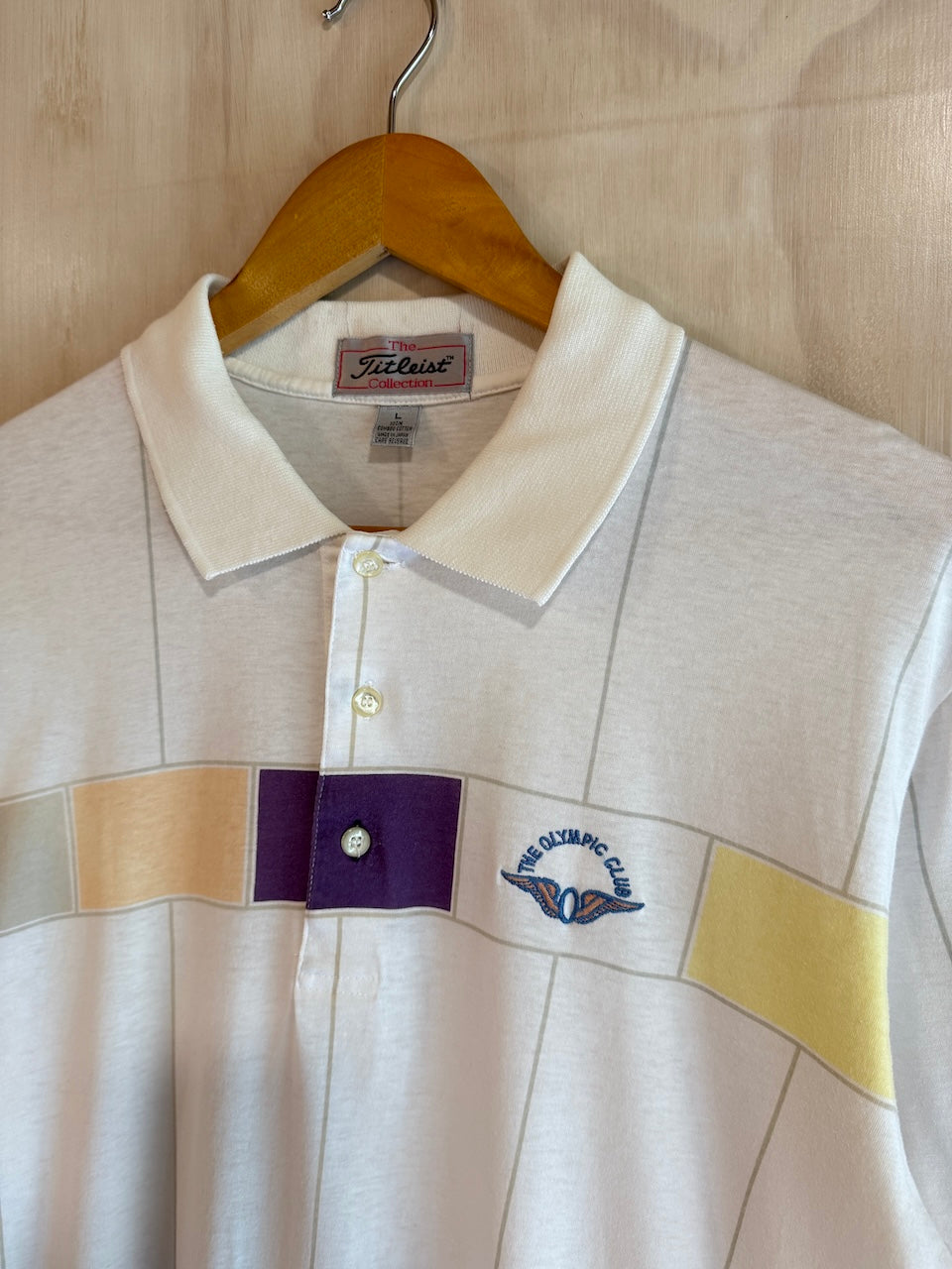 Vintage 80's Titleist Olympic Club Polo (M)