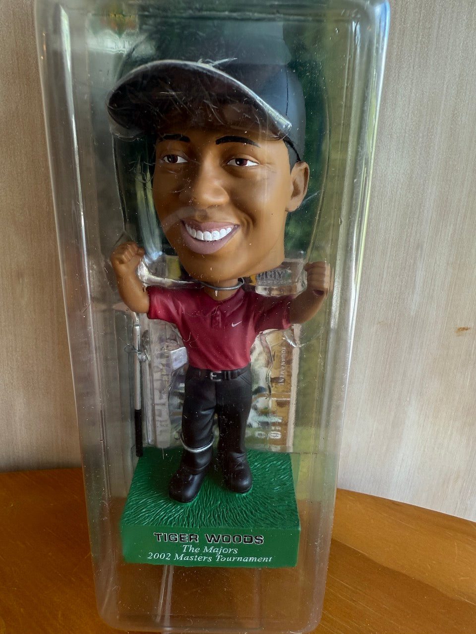 Vintage Tiger Woods Bobble Head 2002 Masters