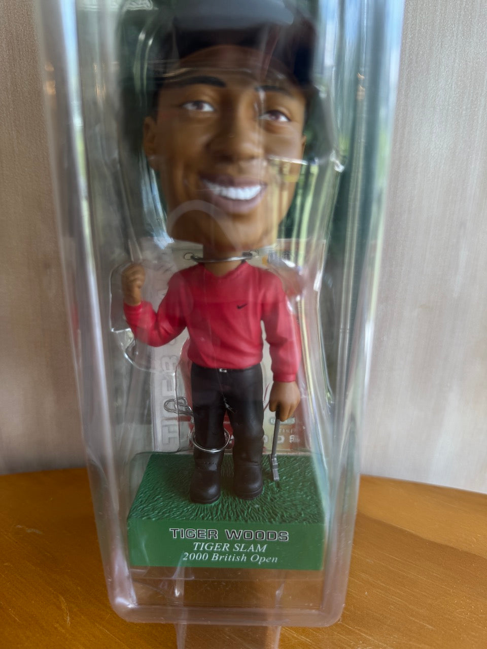 Vintage Tiger Woods Bobble Head 2000 British Open