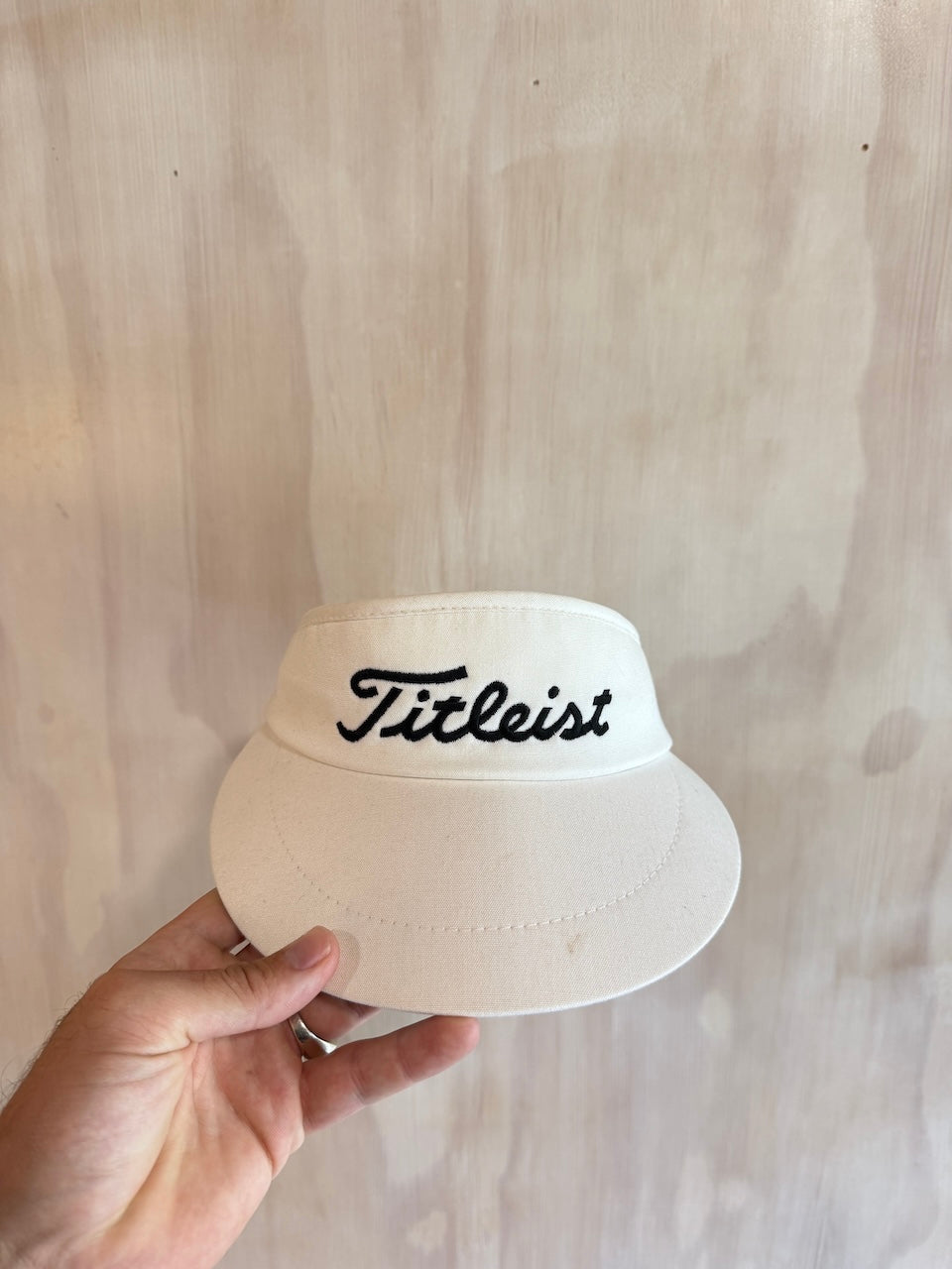 Vintage Titleist Golf Visor by Texace