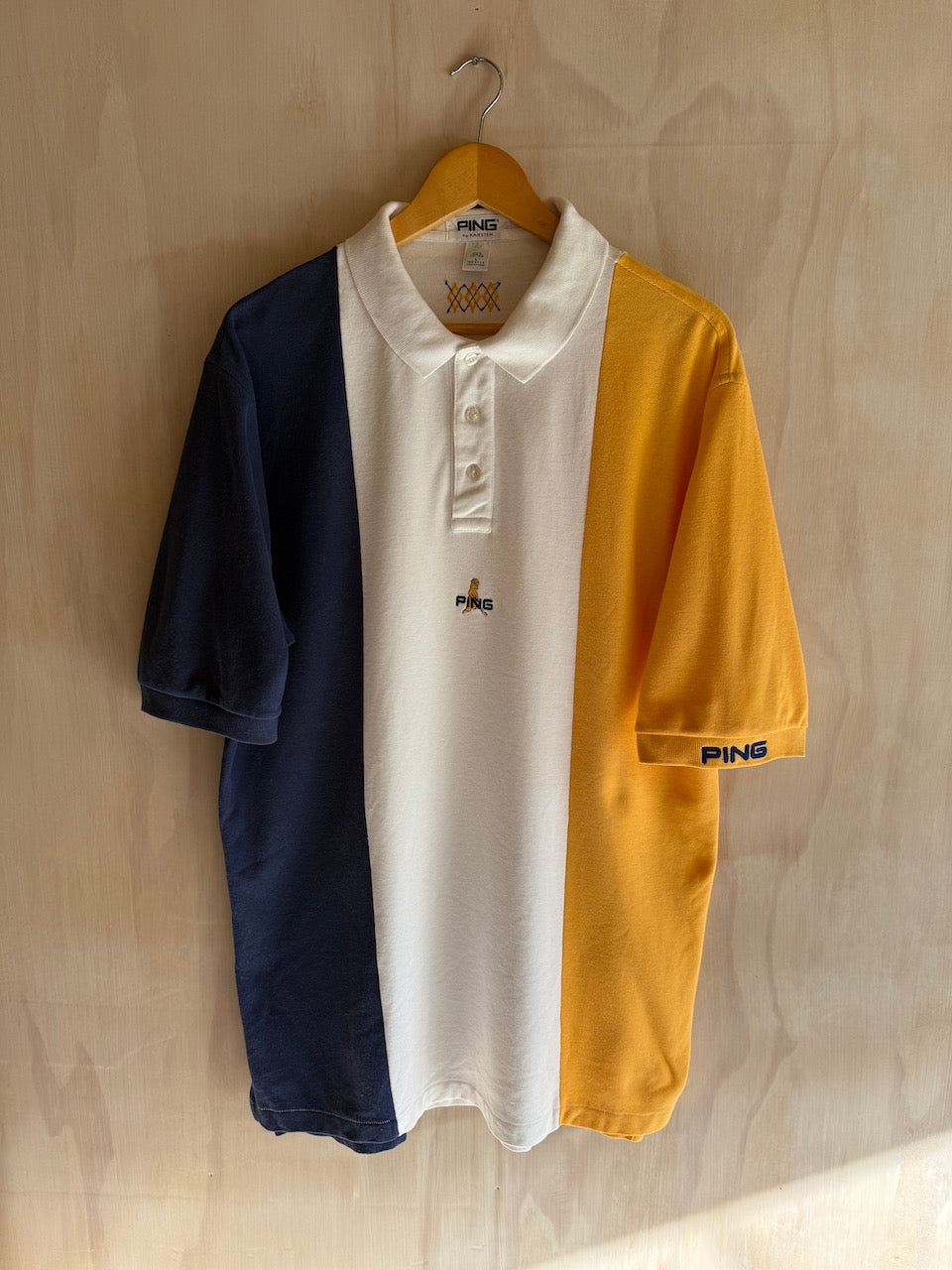 Vintage PING by Karsten Ping Man Golf Polo (XL)