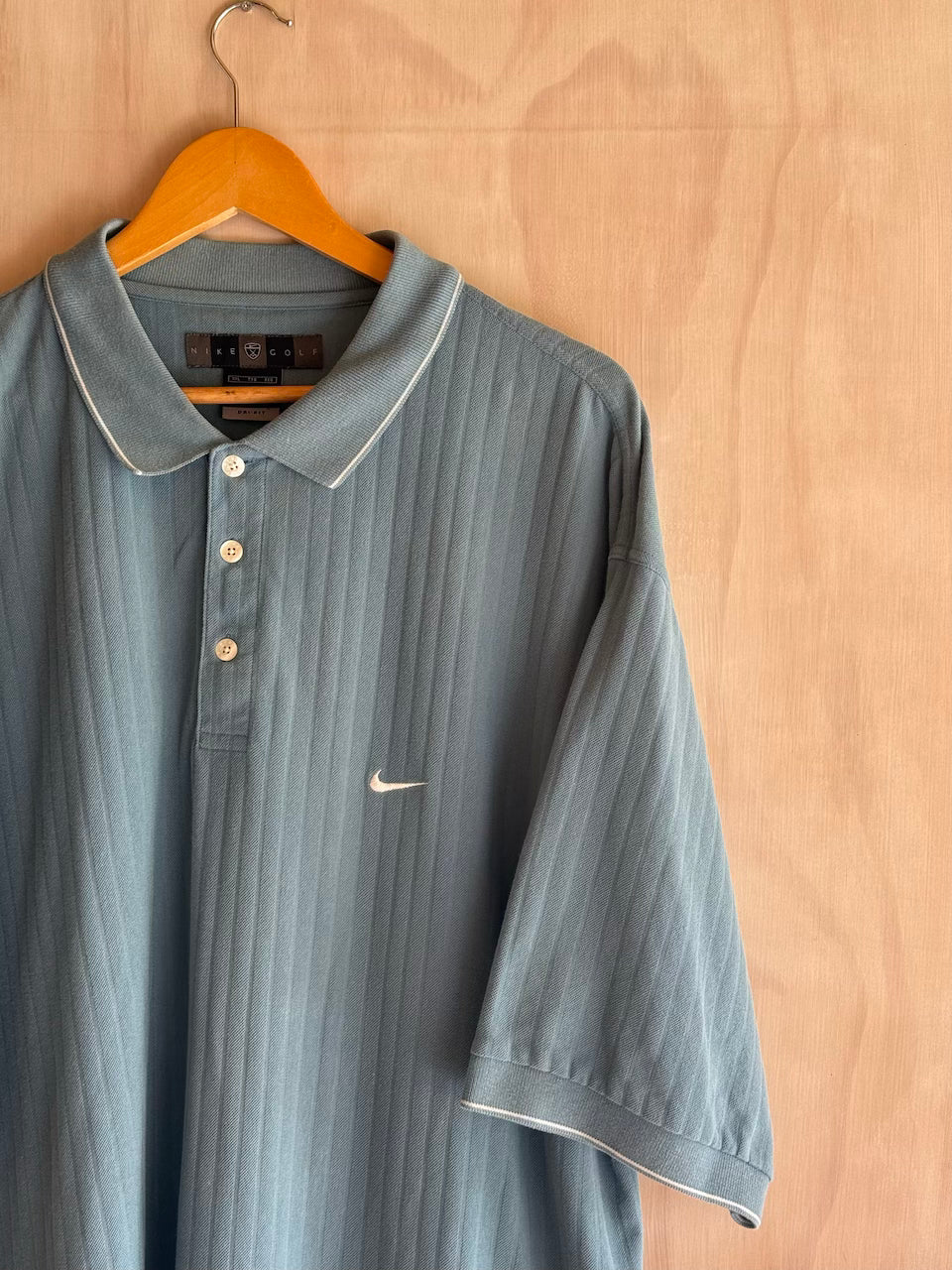 Y2K Nike Ribbed Golf polo (XXL)