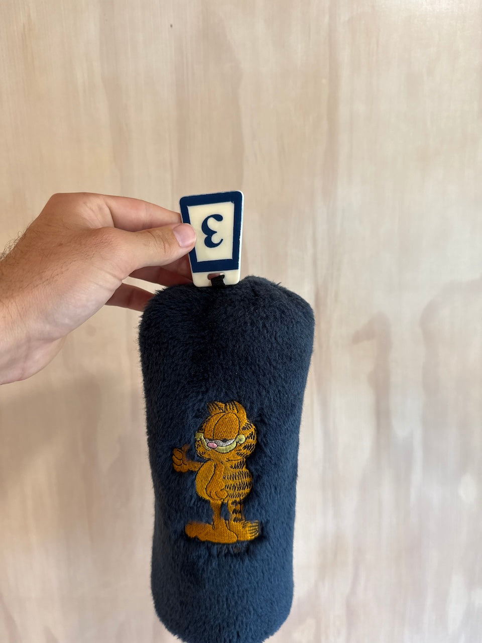 Vintage Garfield 3 Wood Golf Headcover