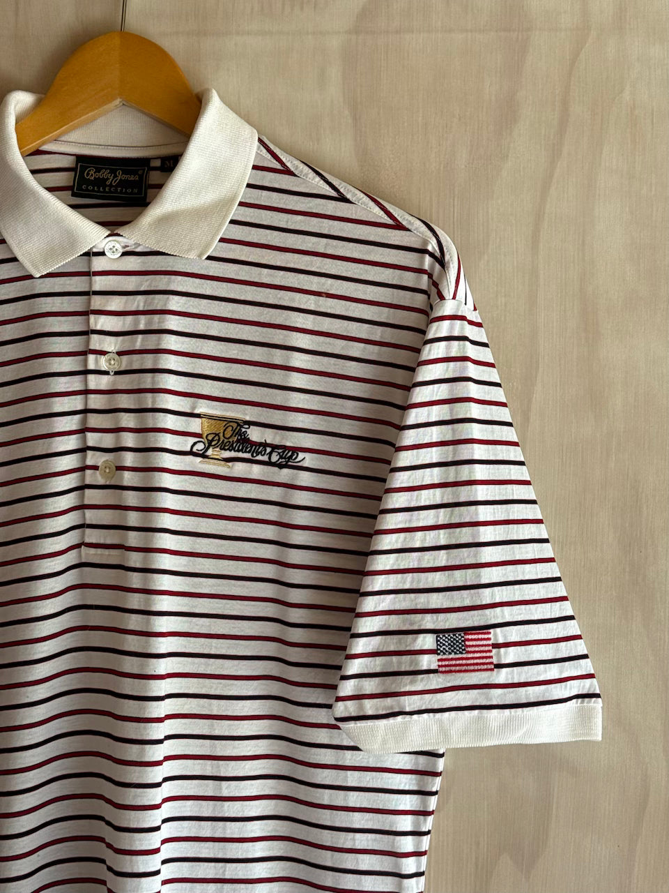 Vintage Presidents Cup USA Golf Polo by Bobby Jones (M)