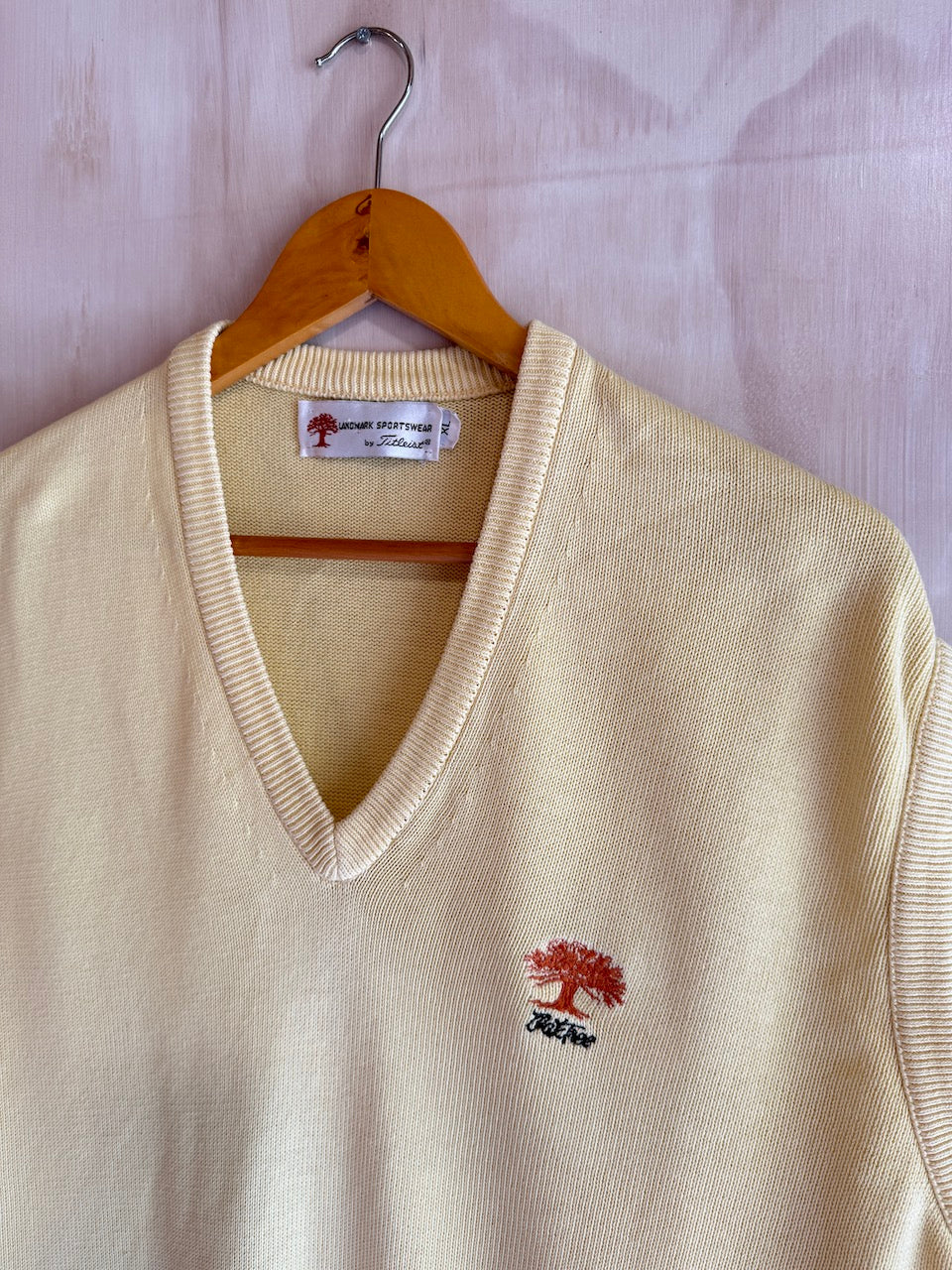 Vintage Titleist Oak Tree Golf Vest (XL)
