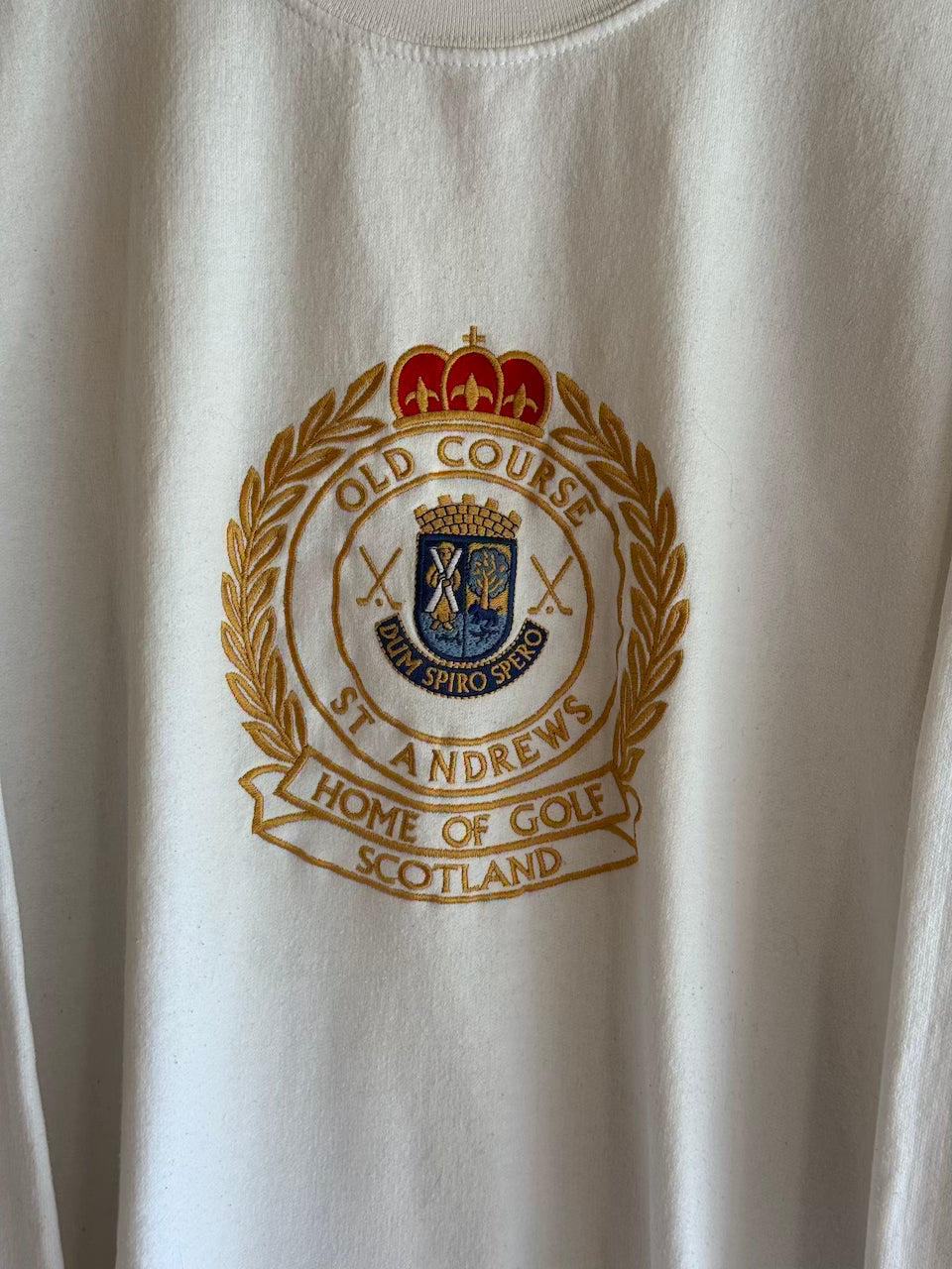 Vintage Saint Andrews Old Course Golf Crew (XL+)