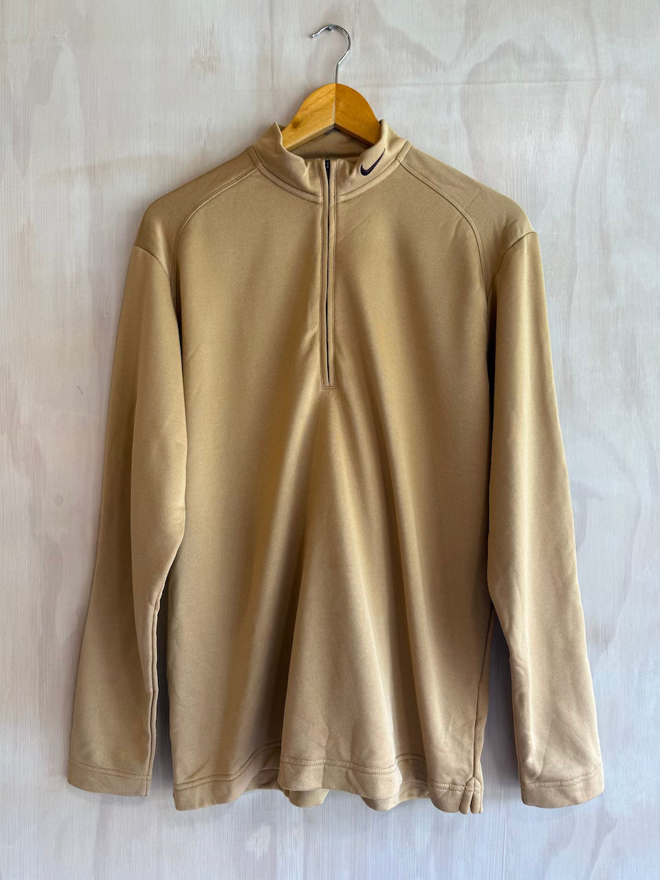 Y2k 1/4 Zip Nike Mock Neck Pullover (M)