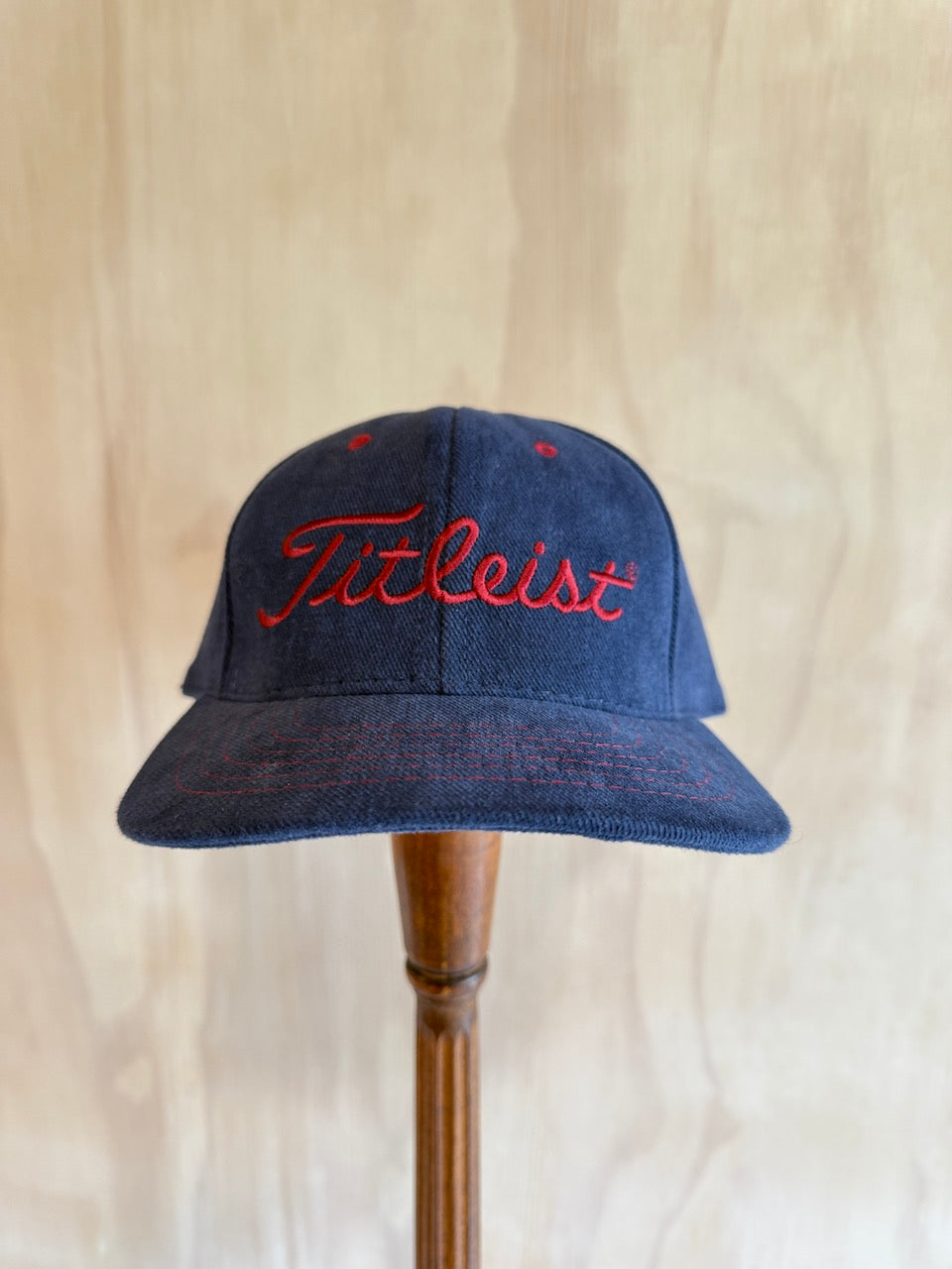 Vintage Titleist Dci Golf Hat Leather Strap