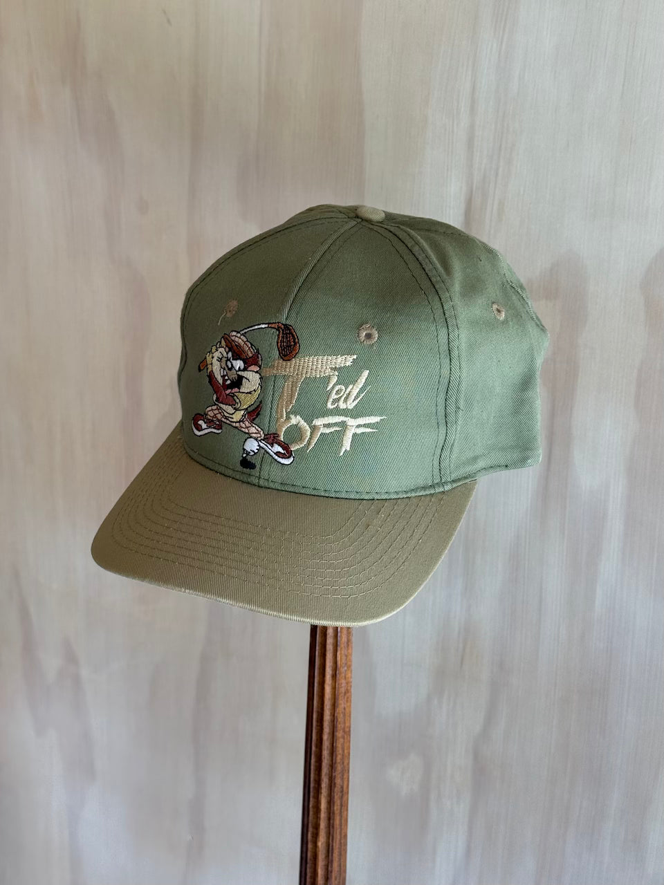 Vintage Taz Tee'd Off Golf Hat