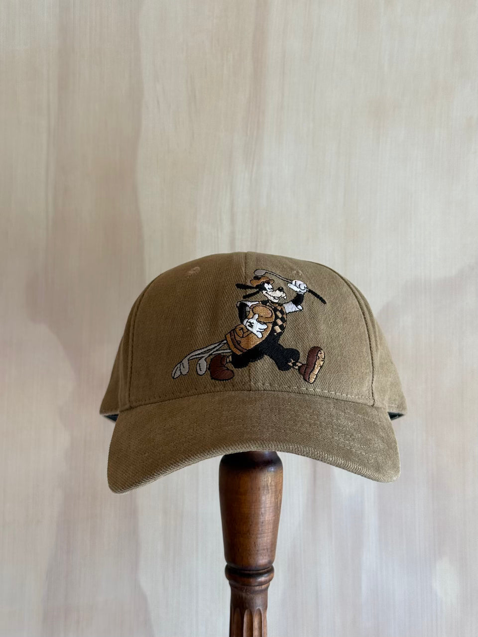 Vintage Goofy leather Strap golf hat