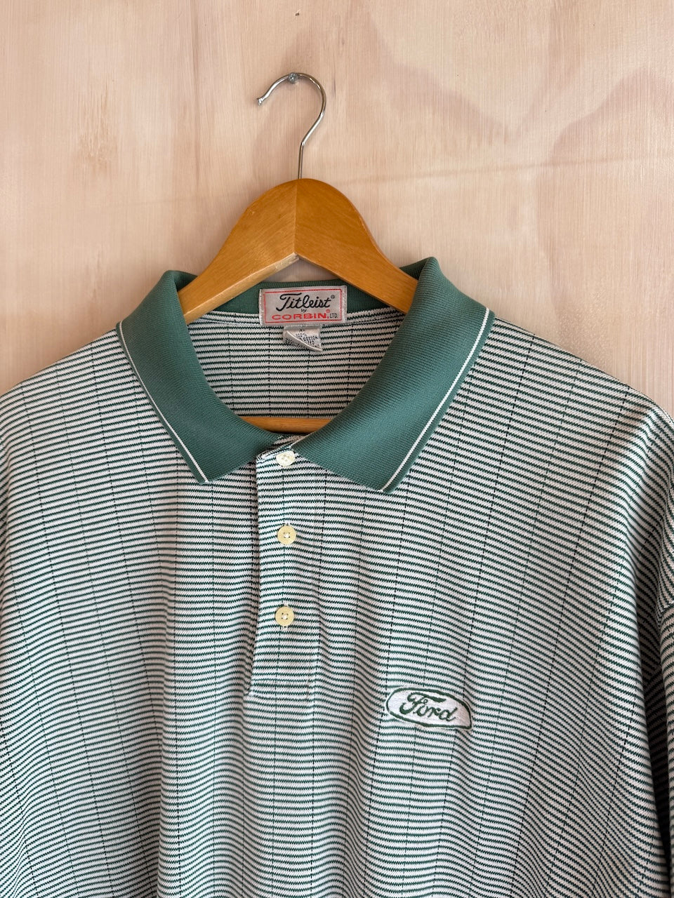 Vintage Titleist 'FORD' Golf Polo (Short XL)