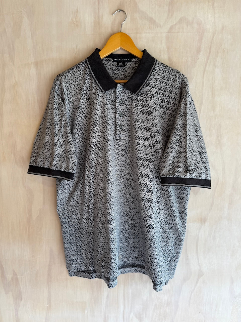 Vintage Geometric Nike Golf Polo (XL)