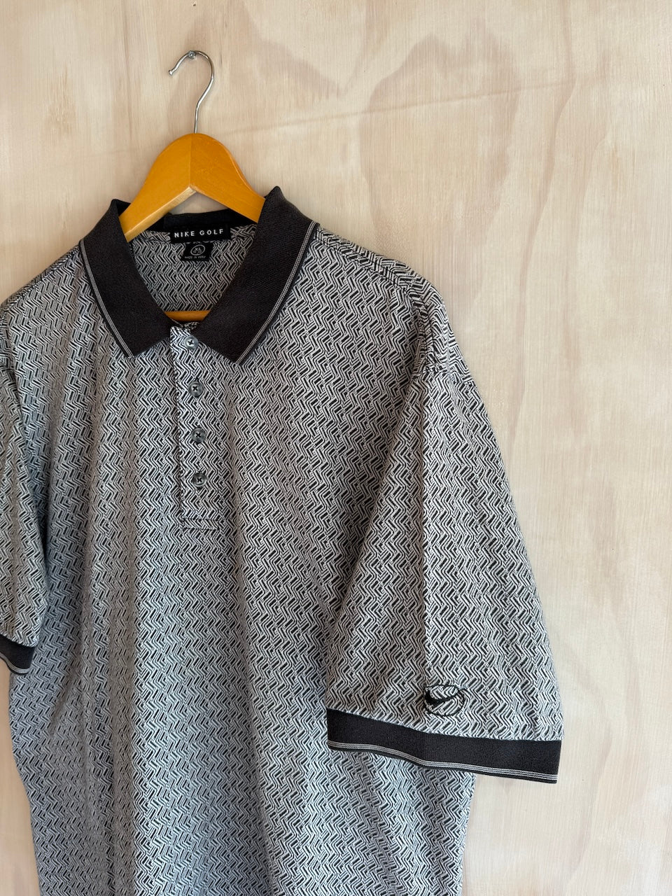 Vintage Geometric Nike Golf Polo (XL)