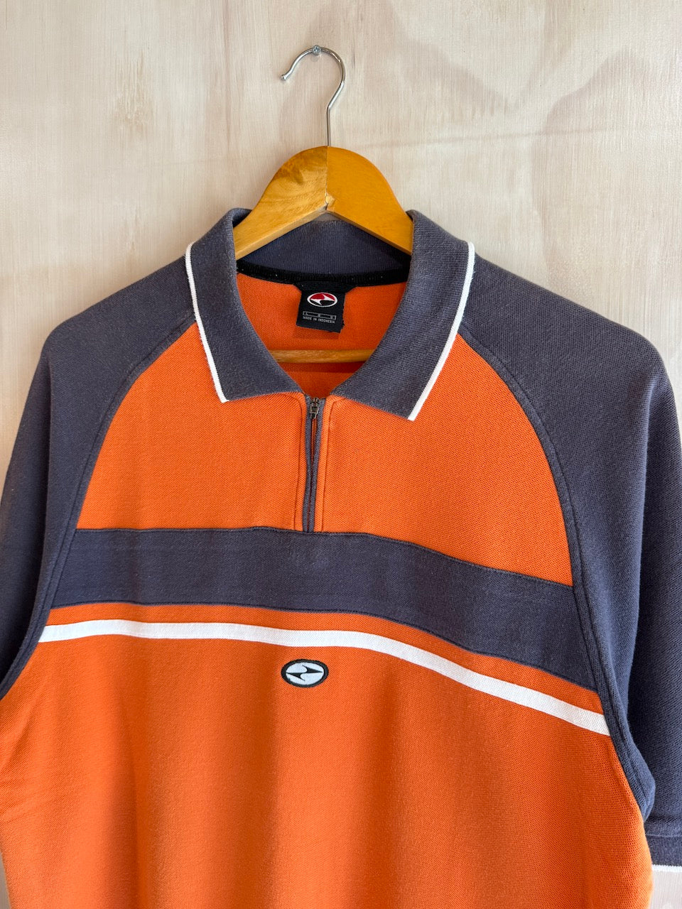 Vintage Nike Tiger Woods 1/4 Zip Golf Polo (L)