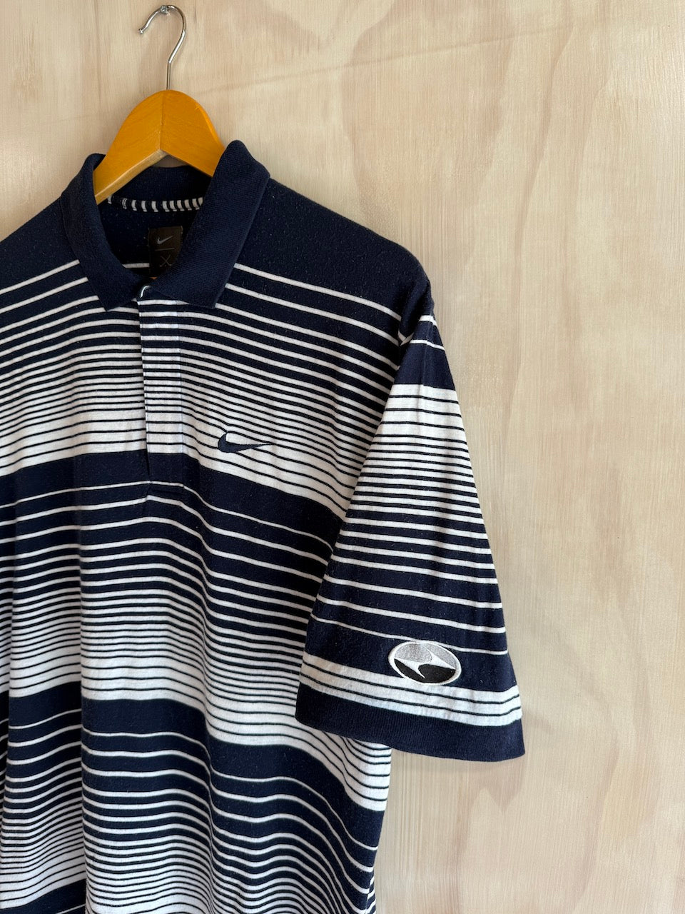 Vintage Tiger Woods Nike 1/4 Zip Golf Polo (S)