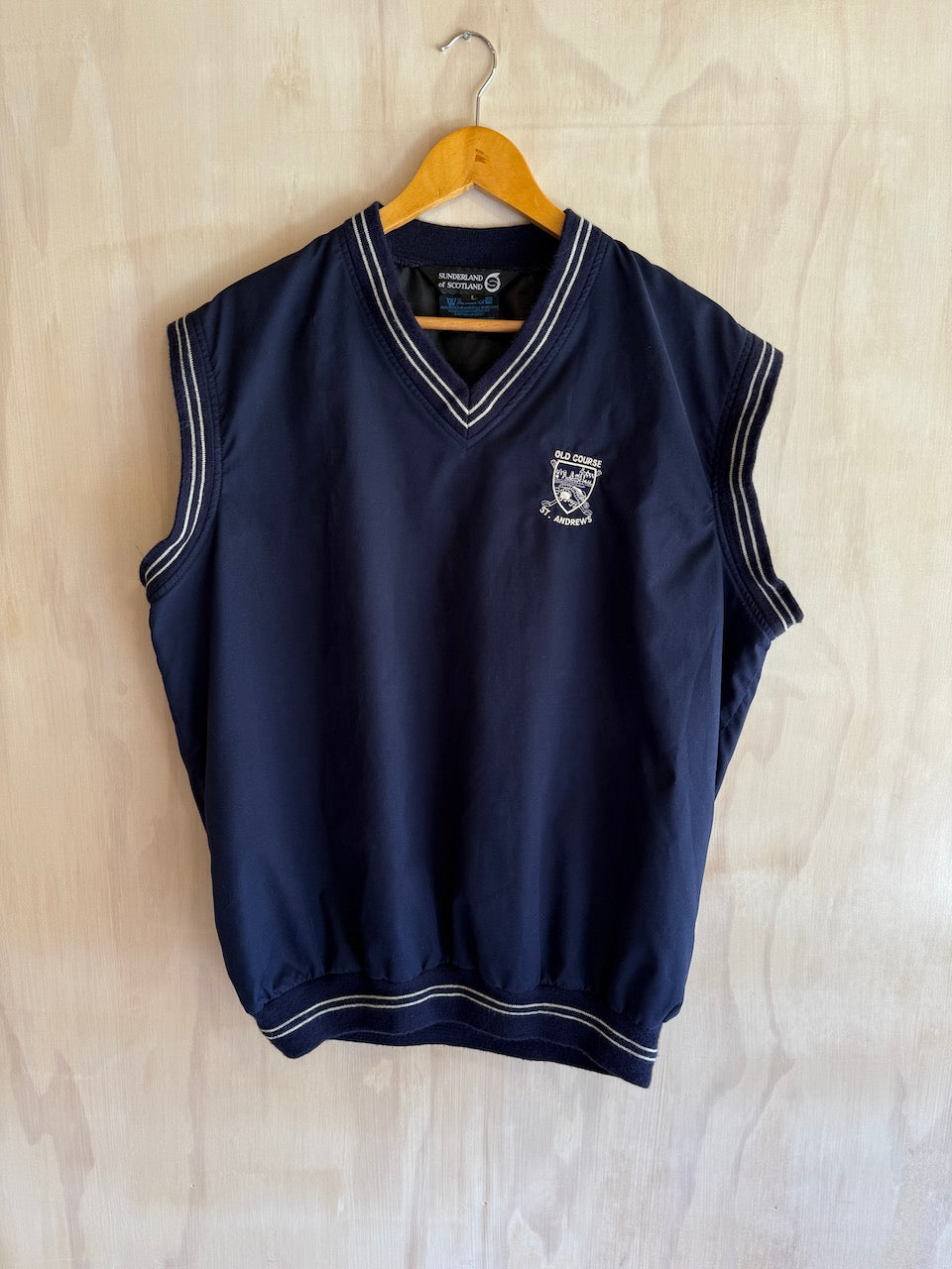 Vintage Saint Andrews golf Vest (L)