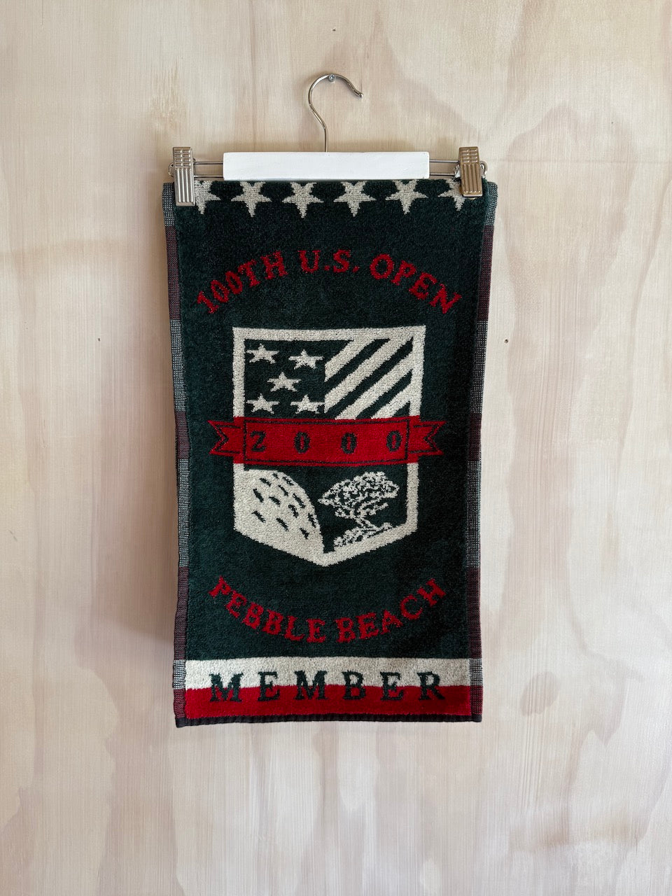 Vintage 2000 U.S. Open Pebble Beach Golf Towel