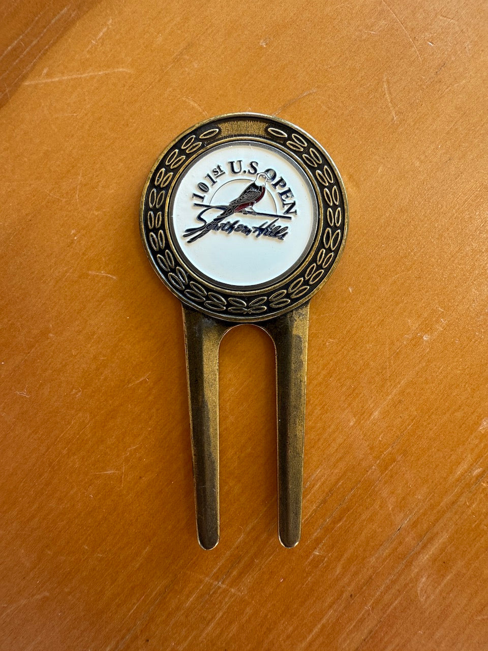 Vintage 2001 U.S. Open Southern Hills Ball Marker & Tool