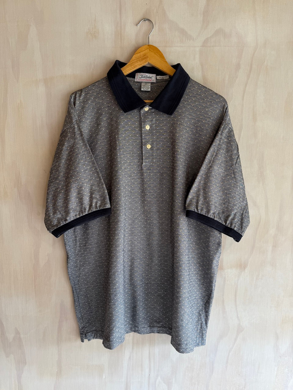 Vintage Geometric Titleist Golf Polo (XL)