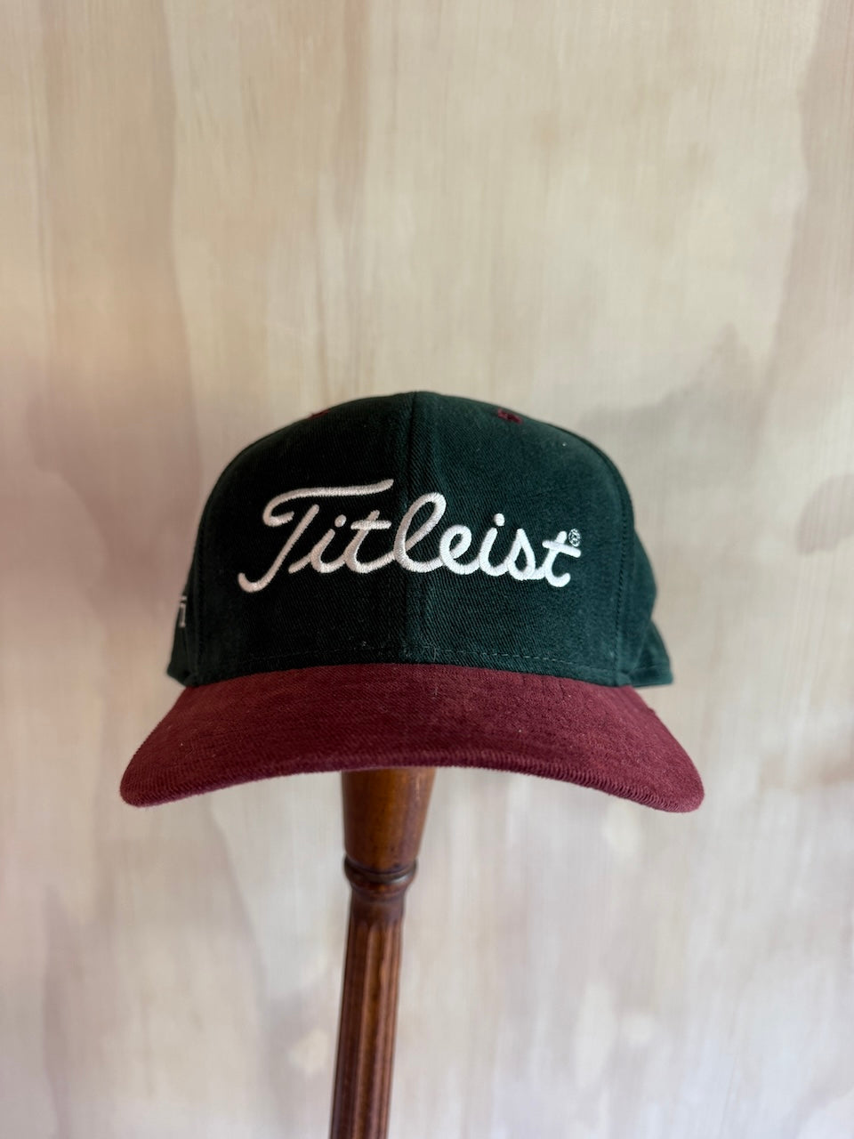 Vintage Titleist FJ Hat Leather Strap by New Era