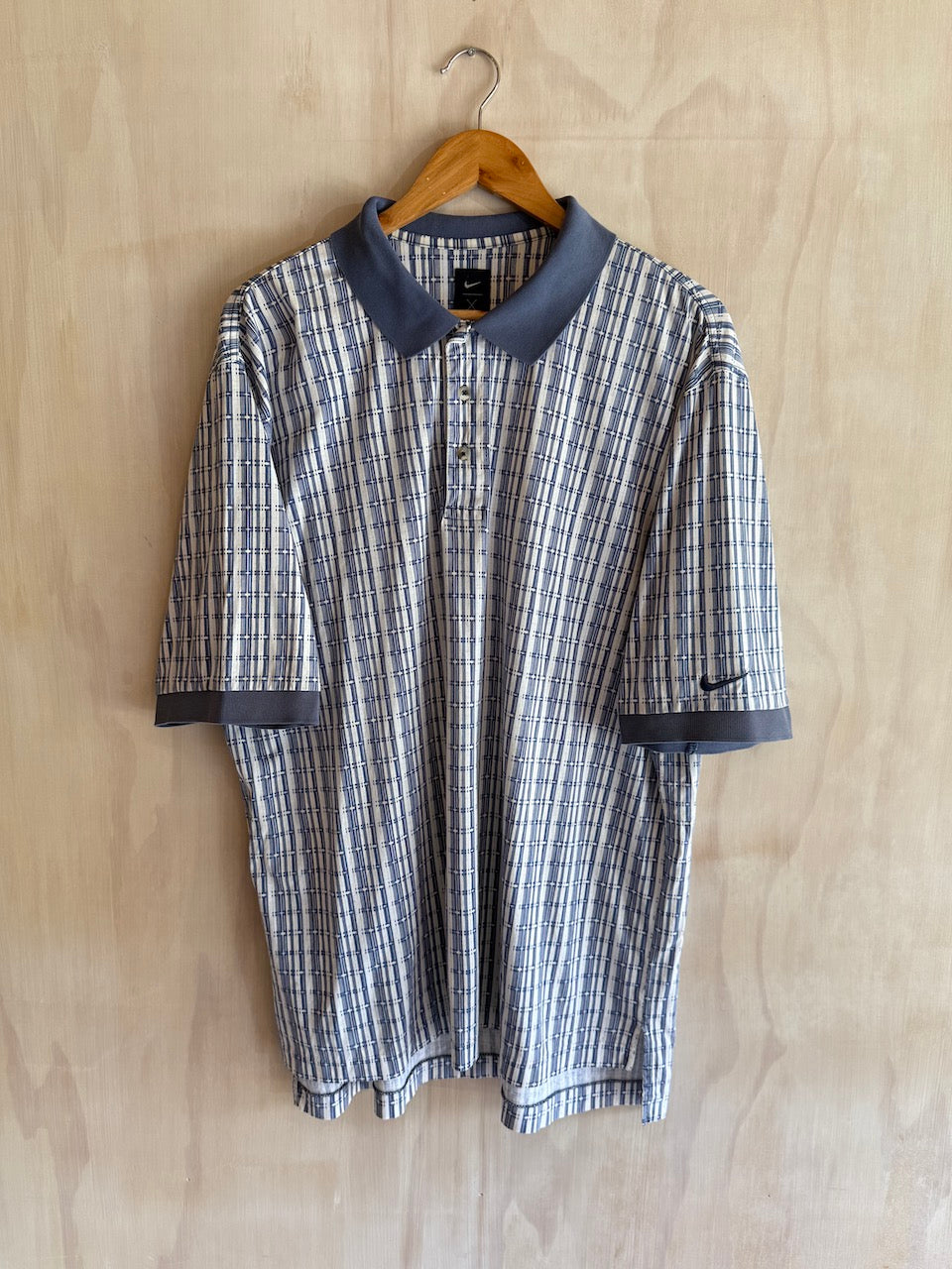 Vintage Geometric Nike Golf Polo (XL)