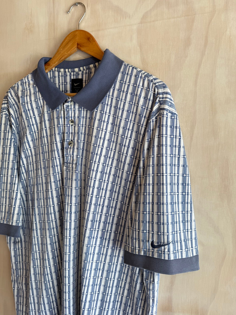 Vintage Geometric Nike Golf Polo (XL)