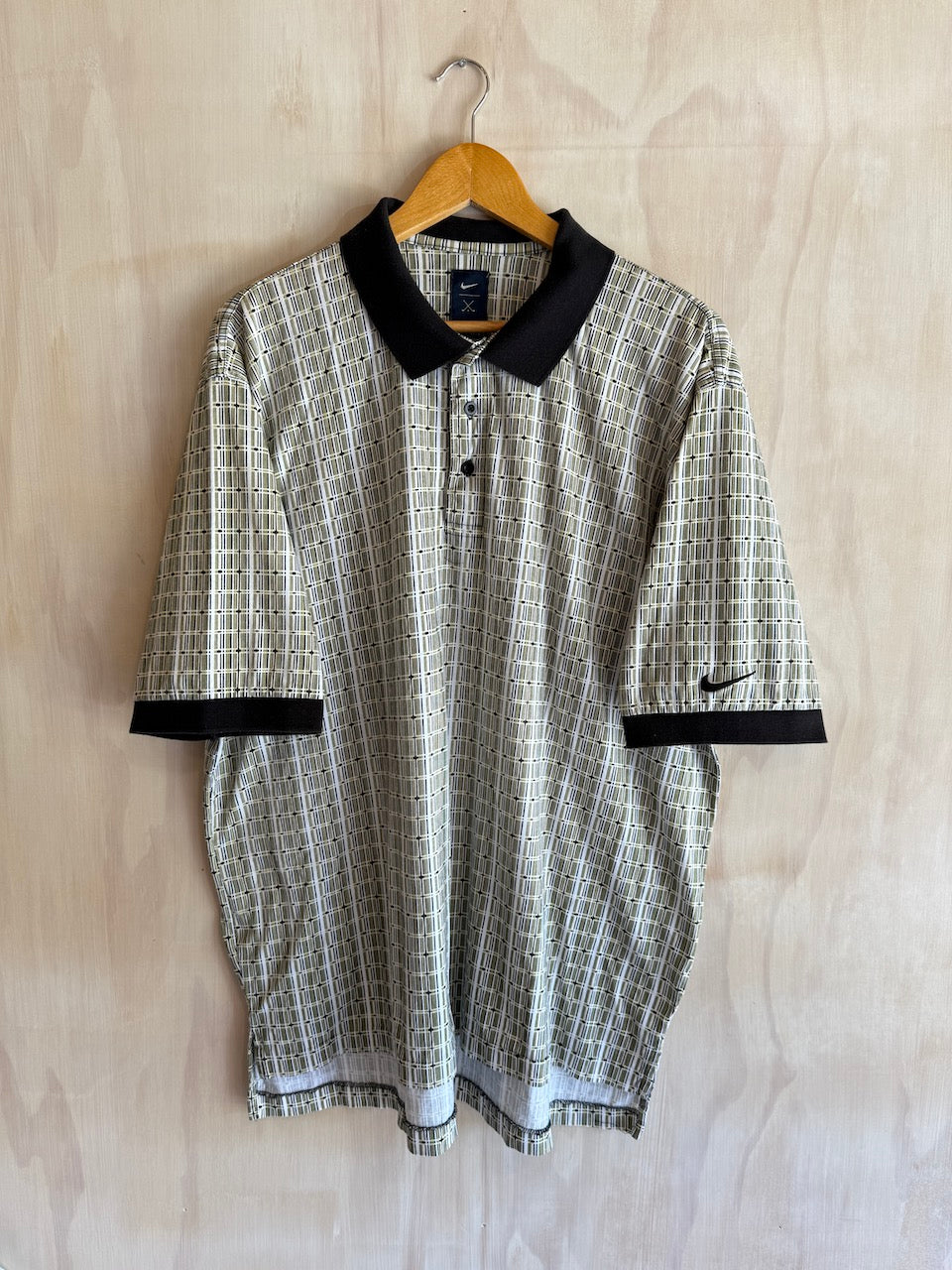 Vintage Geometric Nike Golf Polo (XL)