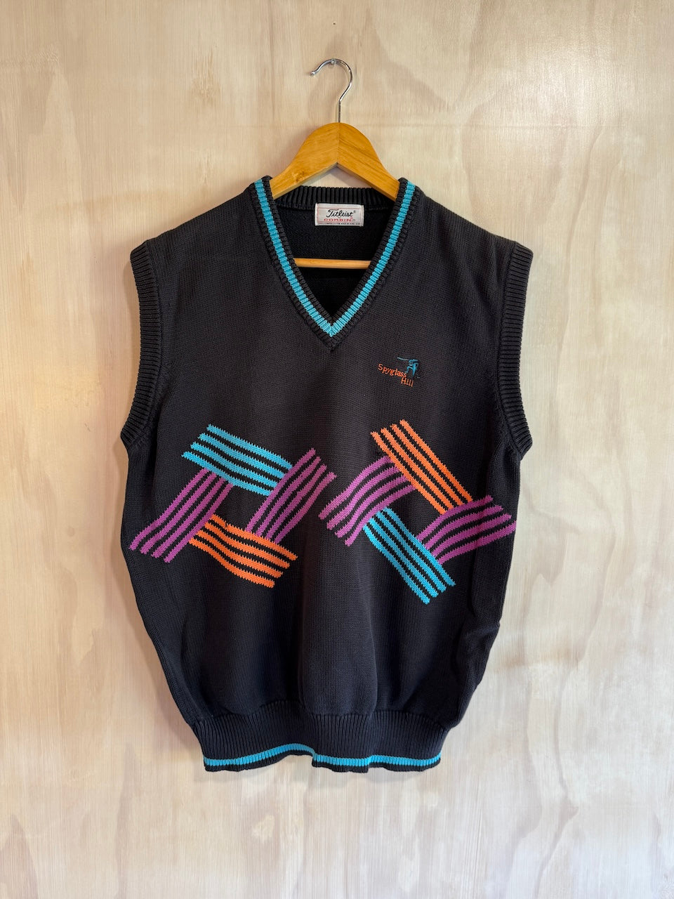 Vintage Titleist Spy Glass Hill Knit Vest (M)