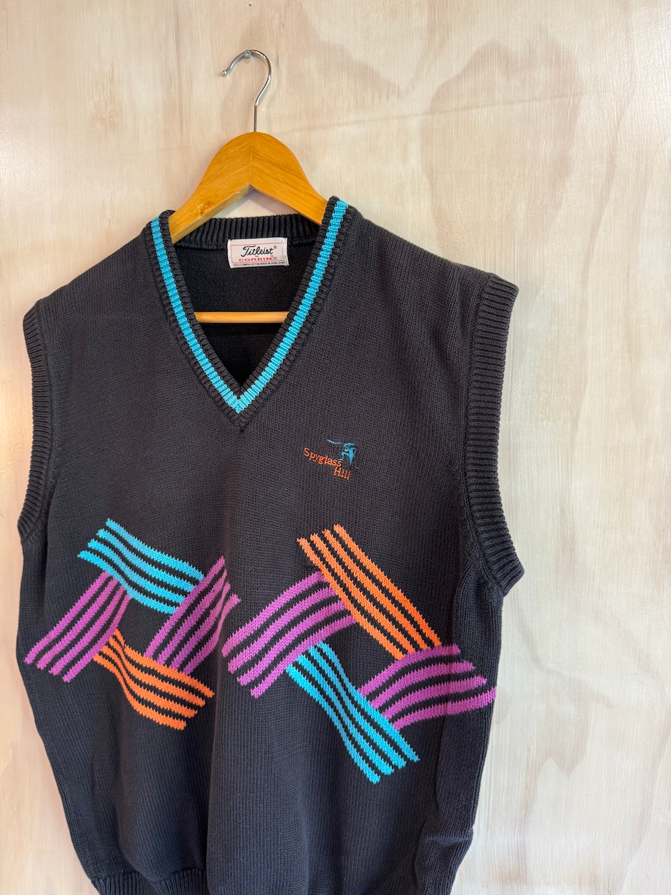 Vintage Titleist Spy Glass Hill Knit Vest (M)