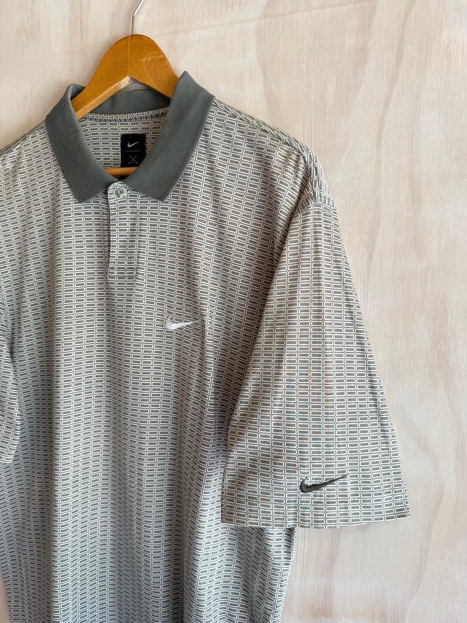 Vintage Geometric Nike Golf Polo (L)