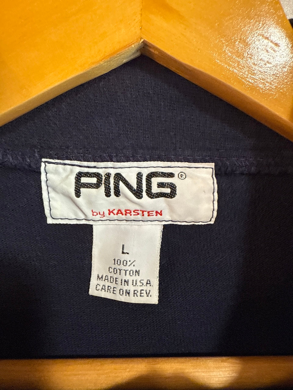 Vintage PING 1993 Baltusrol U.S. Open Henley Golf Top (M/L)