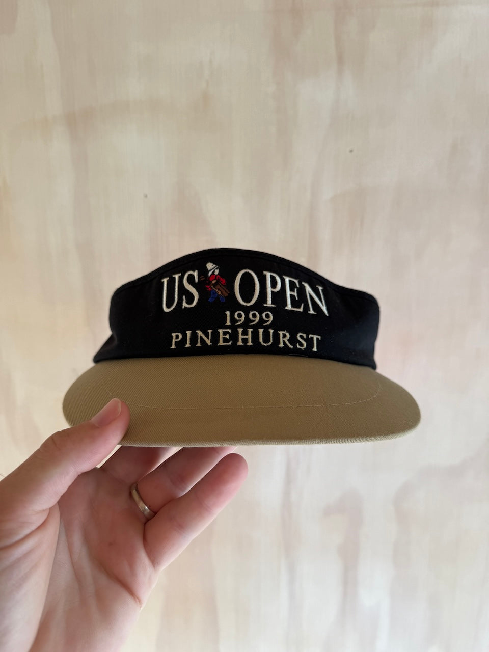 Vintage 1999 U.S. Open Pinehurst #2 Visor by Texace