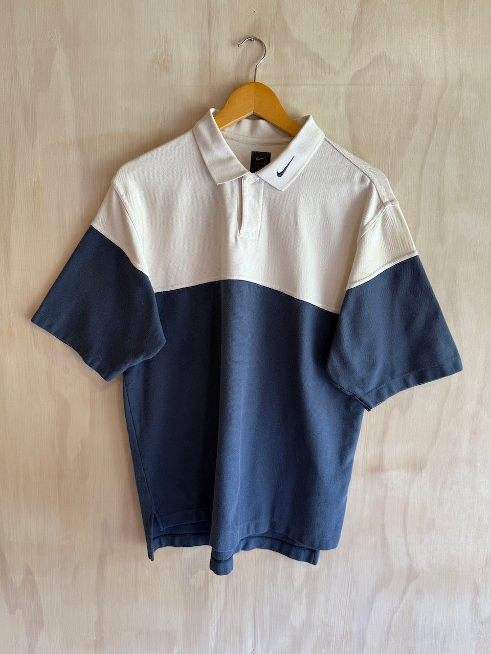 Vintage Tiger Woods Collar Swoosh Nike Golf Polo (M)