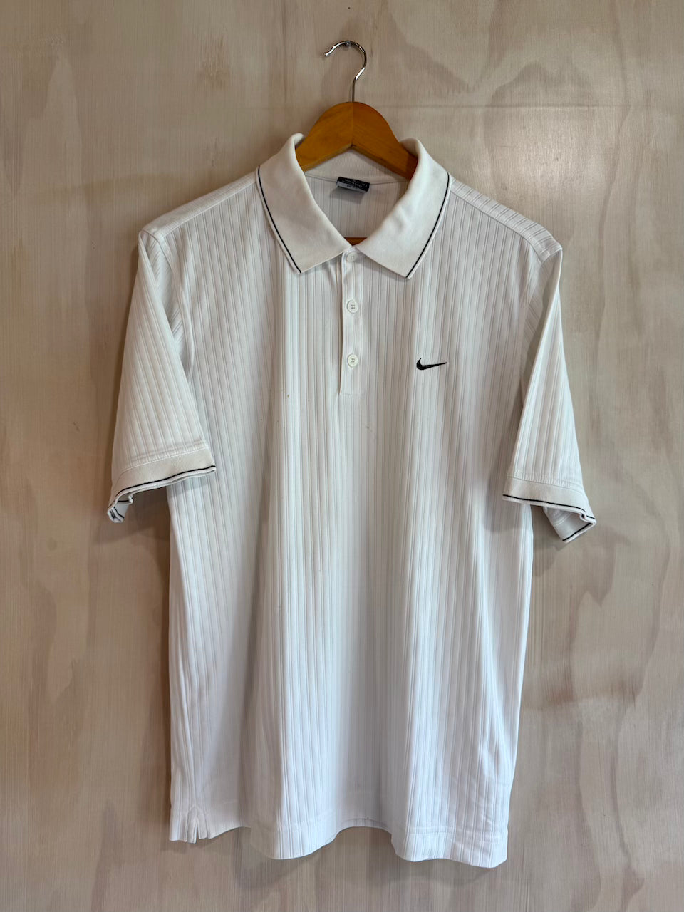 Y2K Ribbed Nike Golf Polo (S)(Marks)