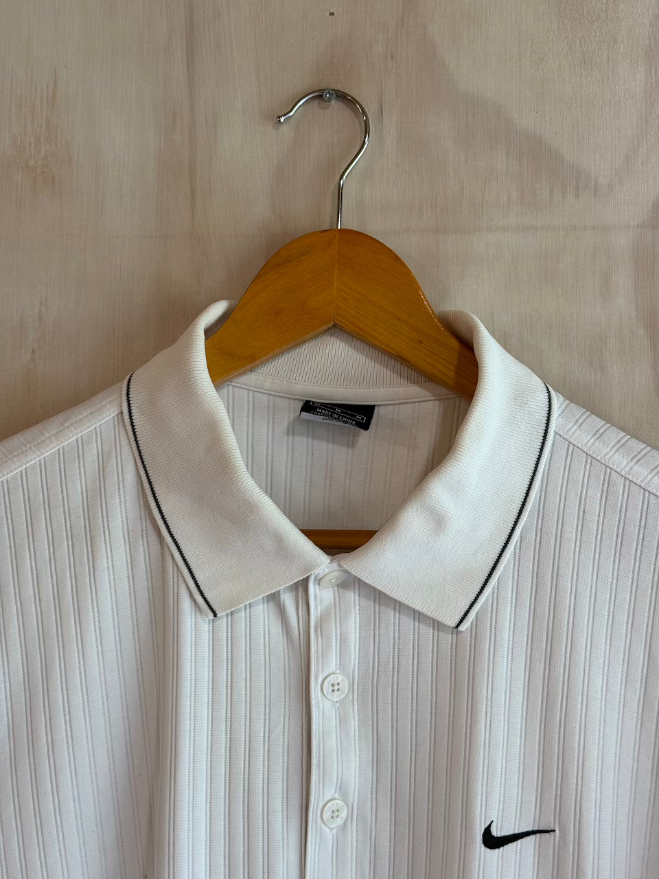 Y2K Ribbed Nike Golf Polo (S)(Marks)