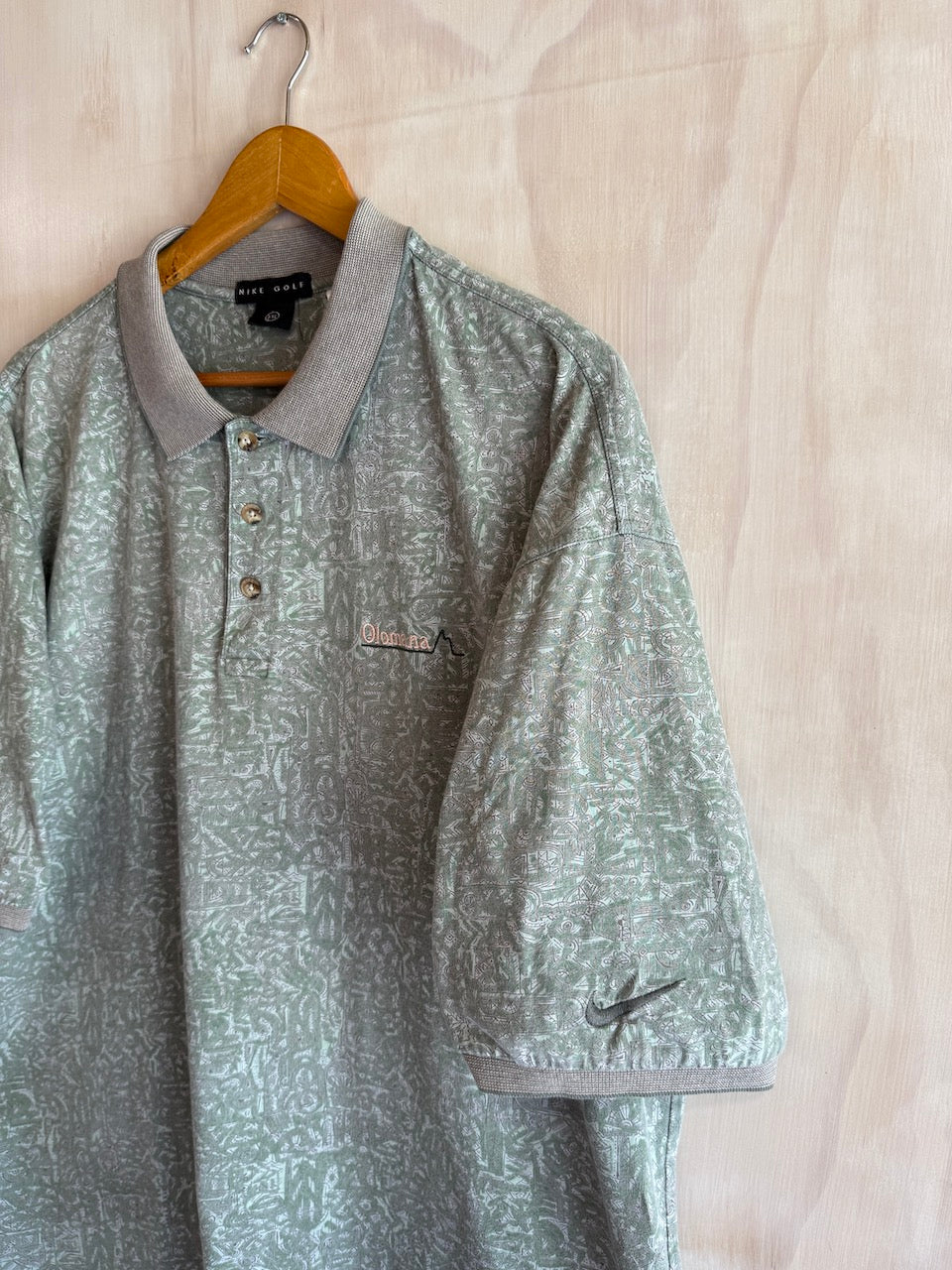Vintage Abstract Nike Golf Polo (XXL)