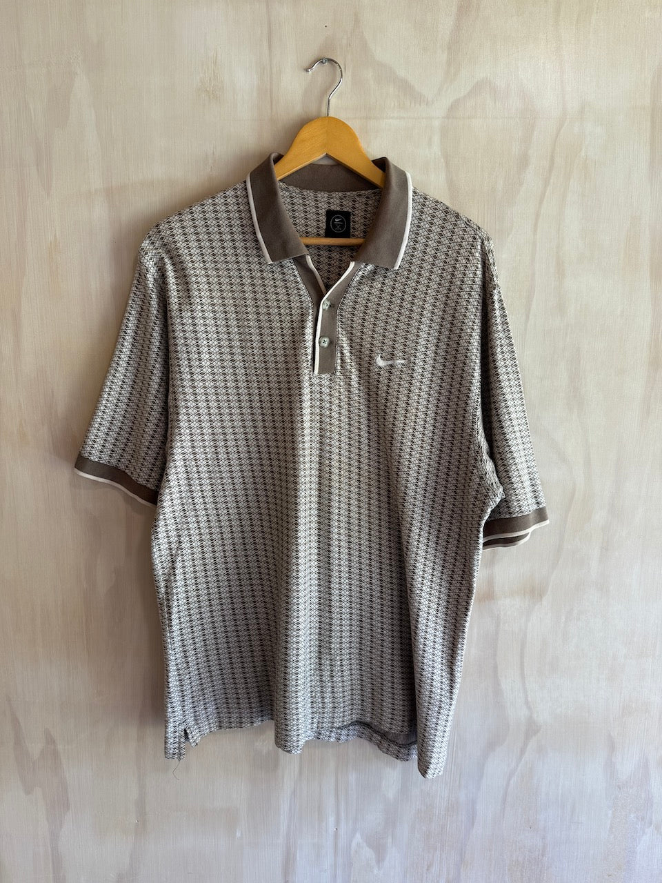Vintage Geometric Nike Golf Polo (L)