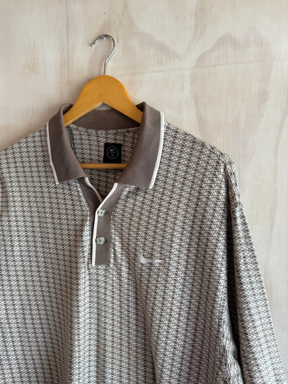 Vintage Geometric Nike Golf Polo (L)