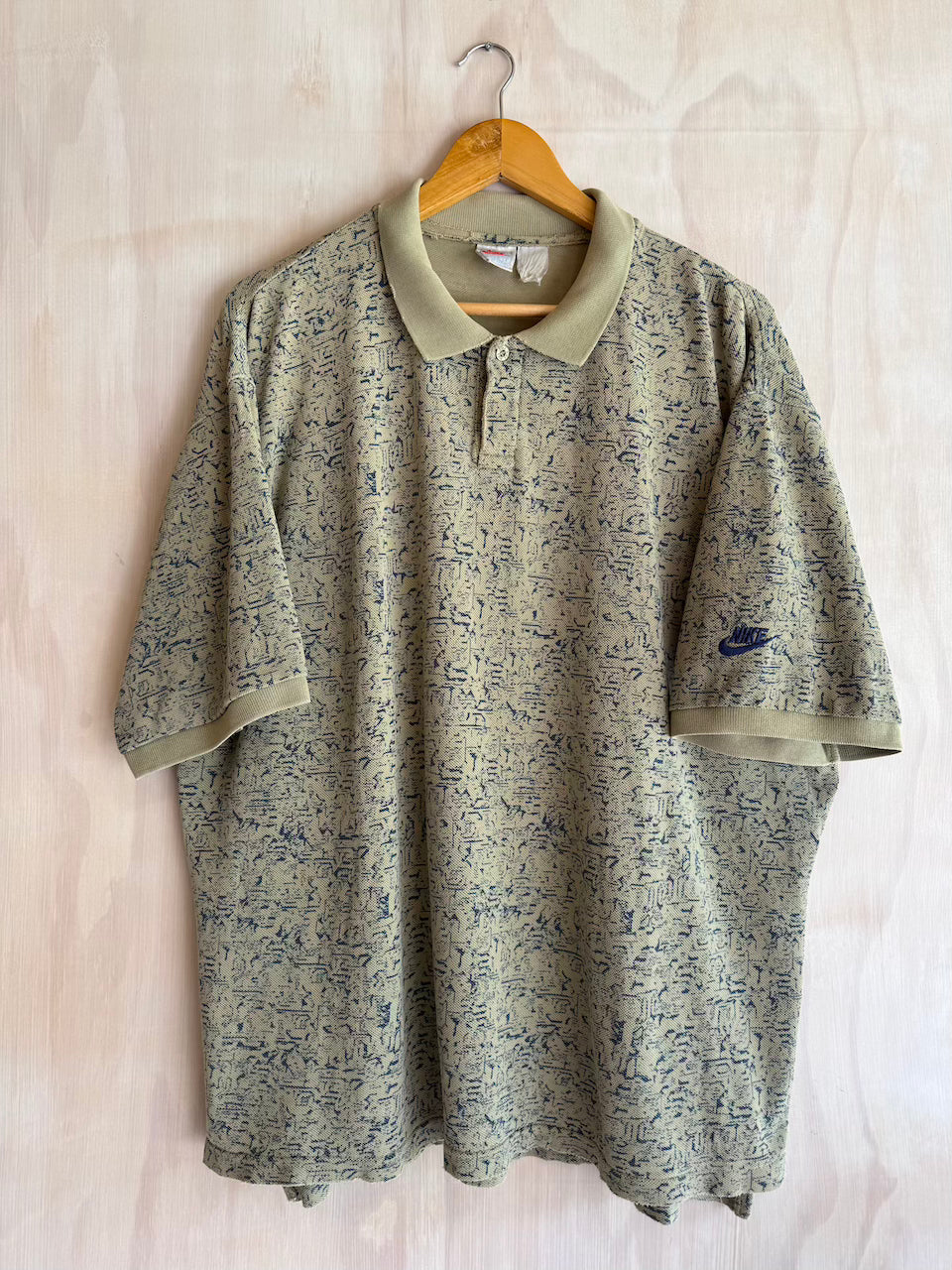 Vintage Nike Abstract Golf Polo (XXL)