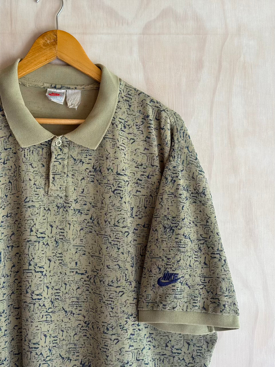 Vintage Nike Abstract Golf Polo (XXL)