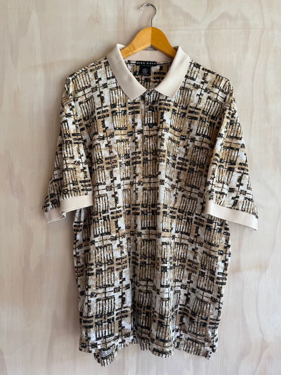 Vintage Nike Abstract Golf Polo (XL)