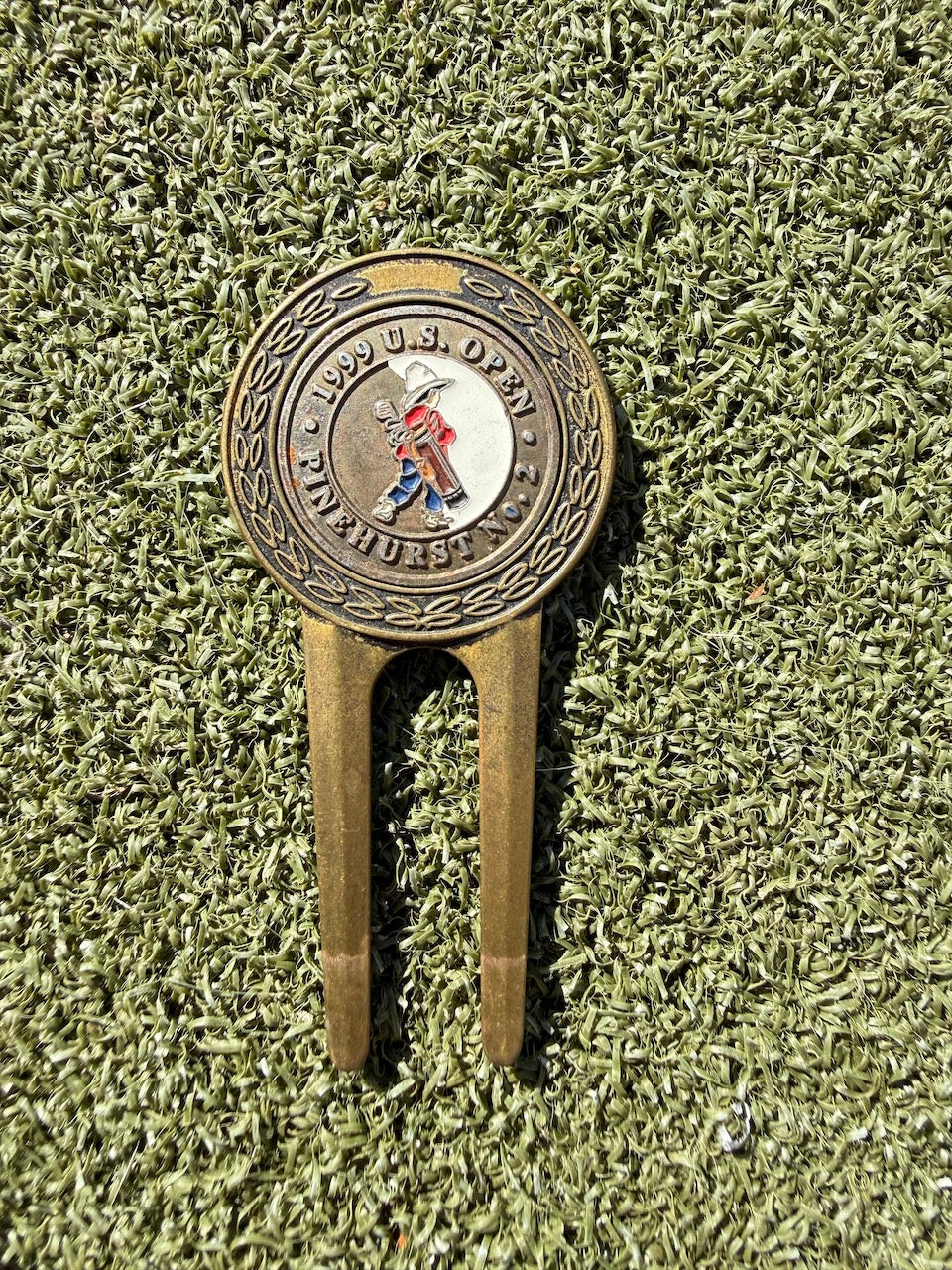 1999 Pinehurst #2 U.S. Open Ball Marker & Pitch Tool