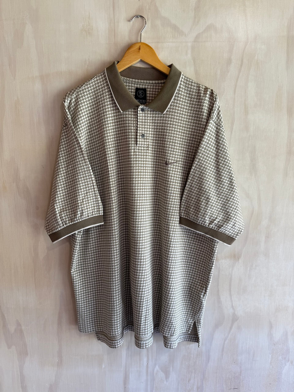 Vintage Geometric Nike Golf Polo (XXL)