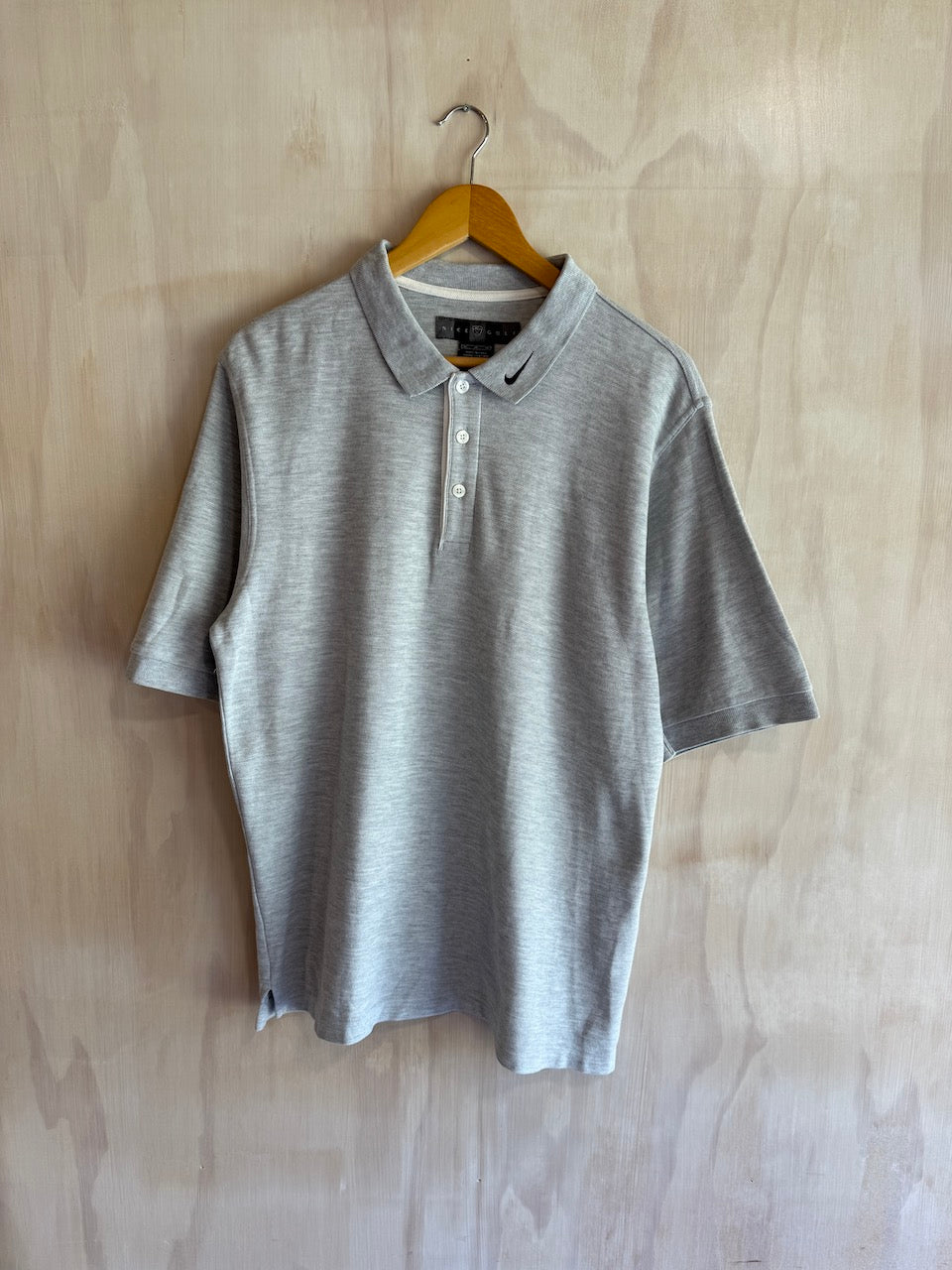 Y2K Nike collar Swoosh Golf Polo (M)