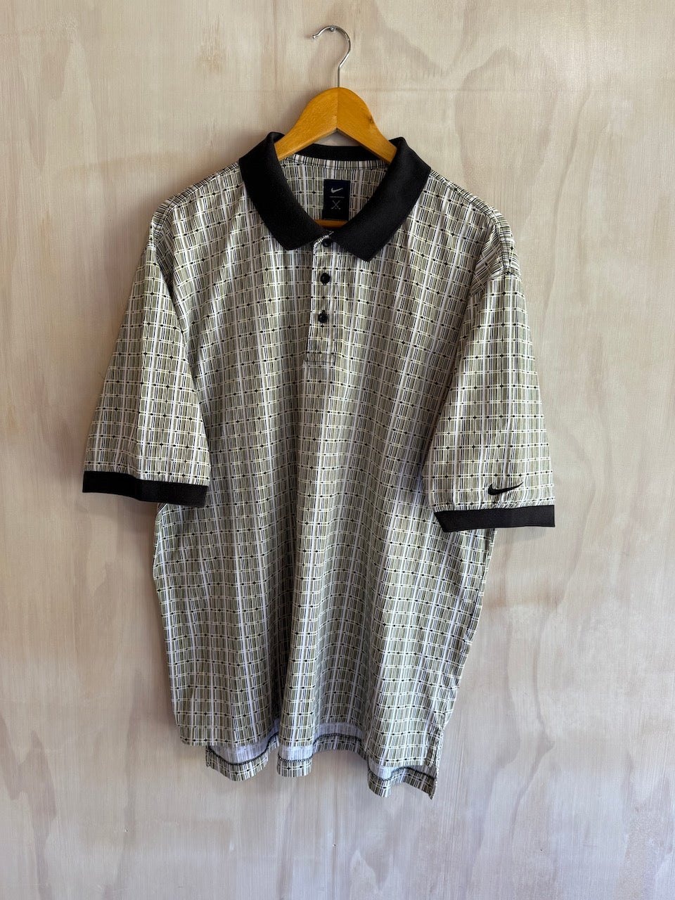 Vintage Nike Geometric Golf Polo (XL)