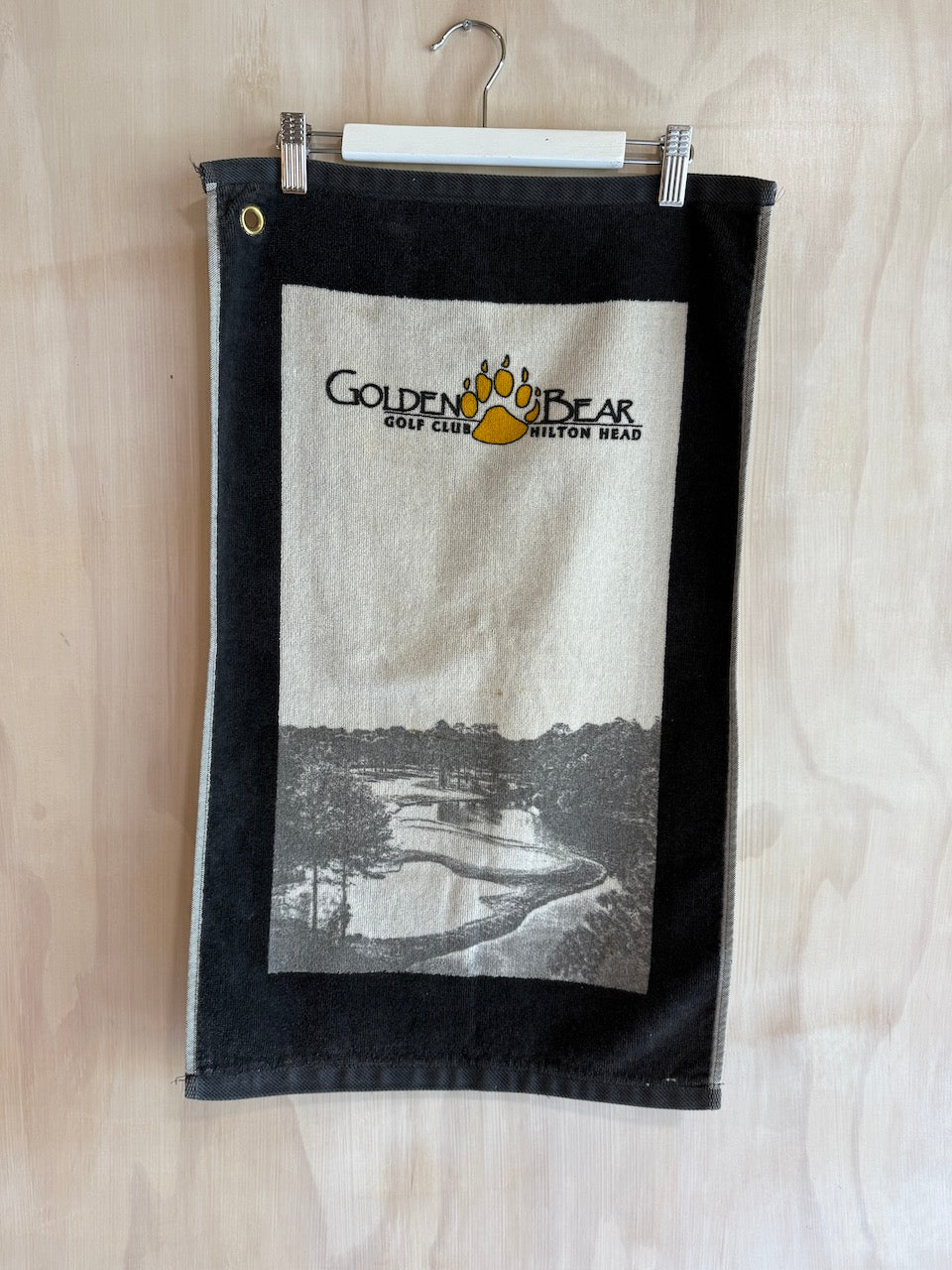 Vintage Golden Bear Hilton Head Golf Towel